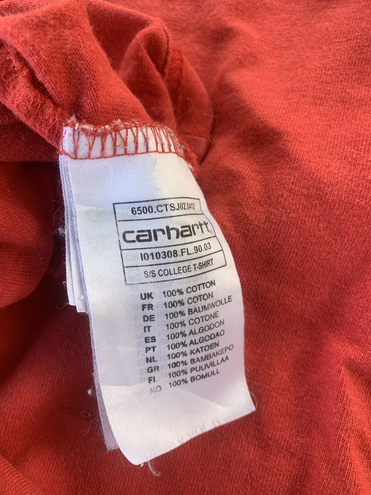 Carhartt × Fragment Design Carhartt x Fragment Design Japan tee Size US S / EU 44-46 / 1 - 4 Thumbnail