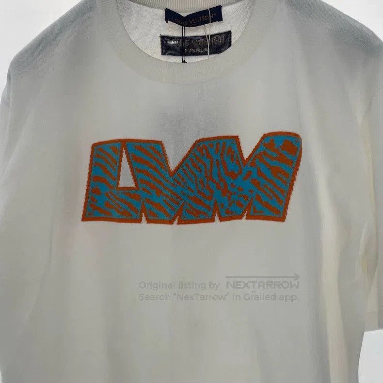 Louis Vuitton Louis Vuitton White Intarsia Knit Tee. Size US L / EU 52-54 / 3 - 3 Thumbnail