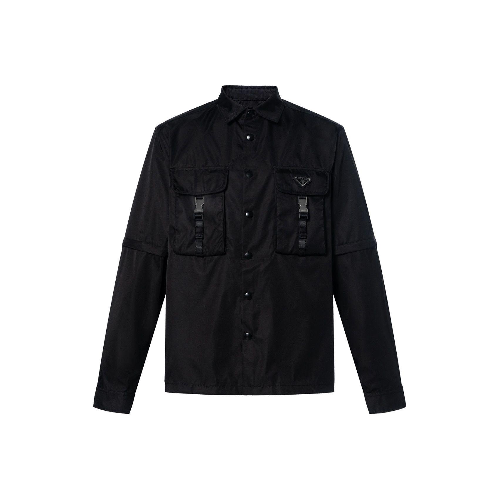 Prada Prada Re-Nylon Utility Shirt Size L Size US L / EU 52-54 / 3 - 1 Thumbnail
