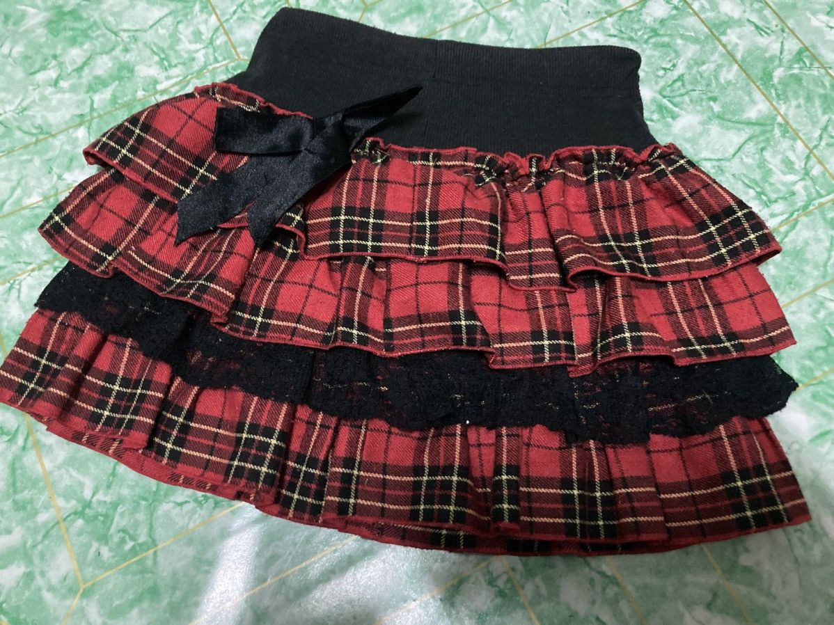 Japanese Brand fine Motion Mini Skirt Punk Size 22" - 2 Thumbnail