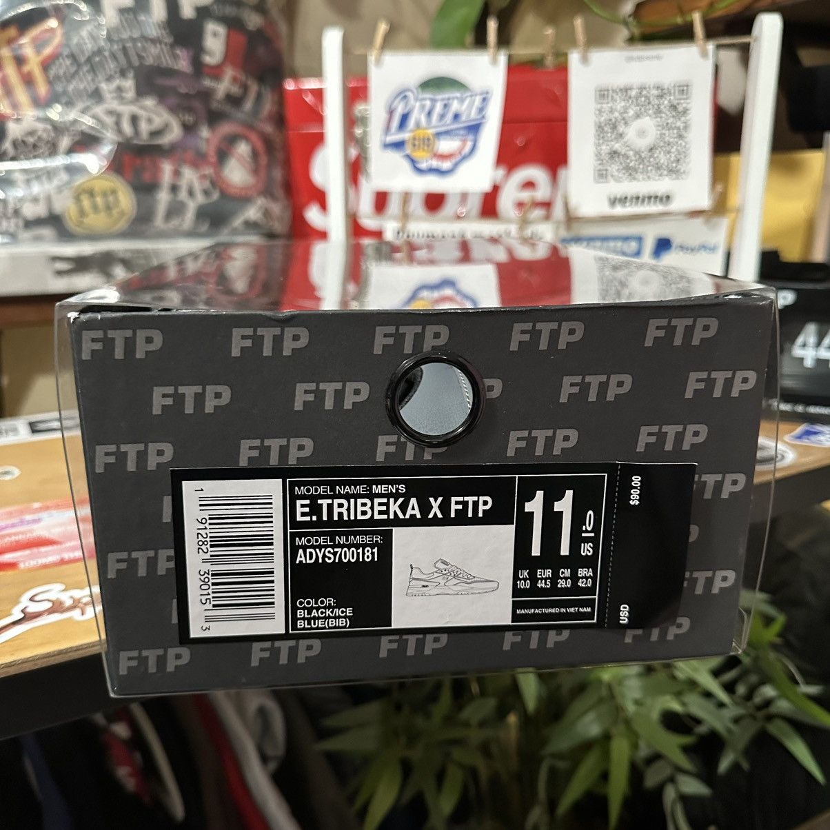 DC × Fuck The Population Ftp DC Tribeka Black Ds size 11m Size US 11 / EU 44 - 16 Thumbnail