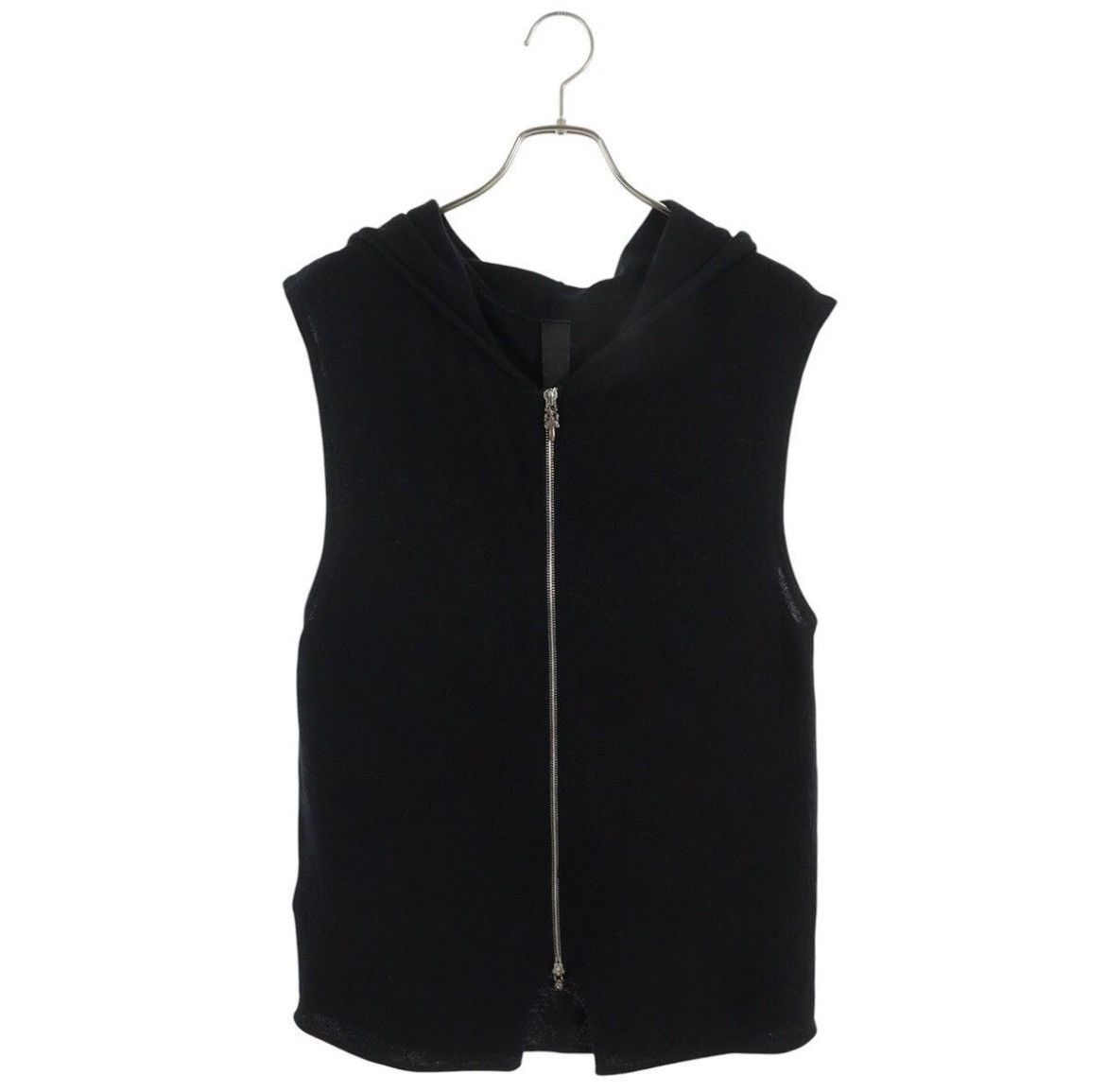 Chrome Hearts Chrome Hearts Cashmere Zip Vest Back Patch Size US S / EU 44-46 / 1 - 1 Thumbnail