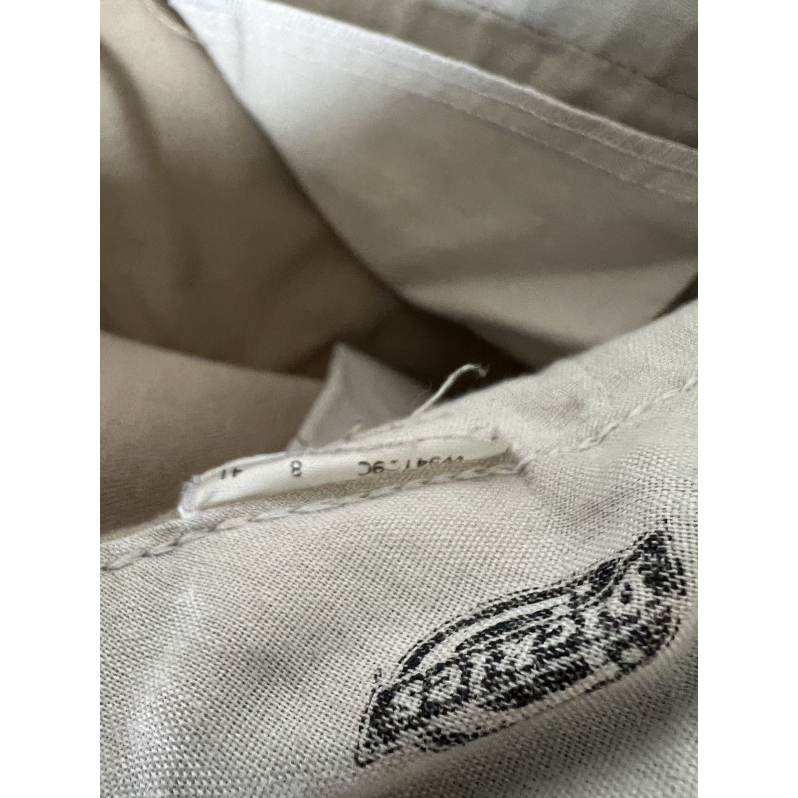 Dickies Dickies Cargo Pants Mens 34x30 Khaki Beige Regular Cotton Bl Size US 34 / EU 50 - 8 Thumbnail