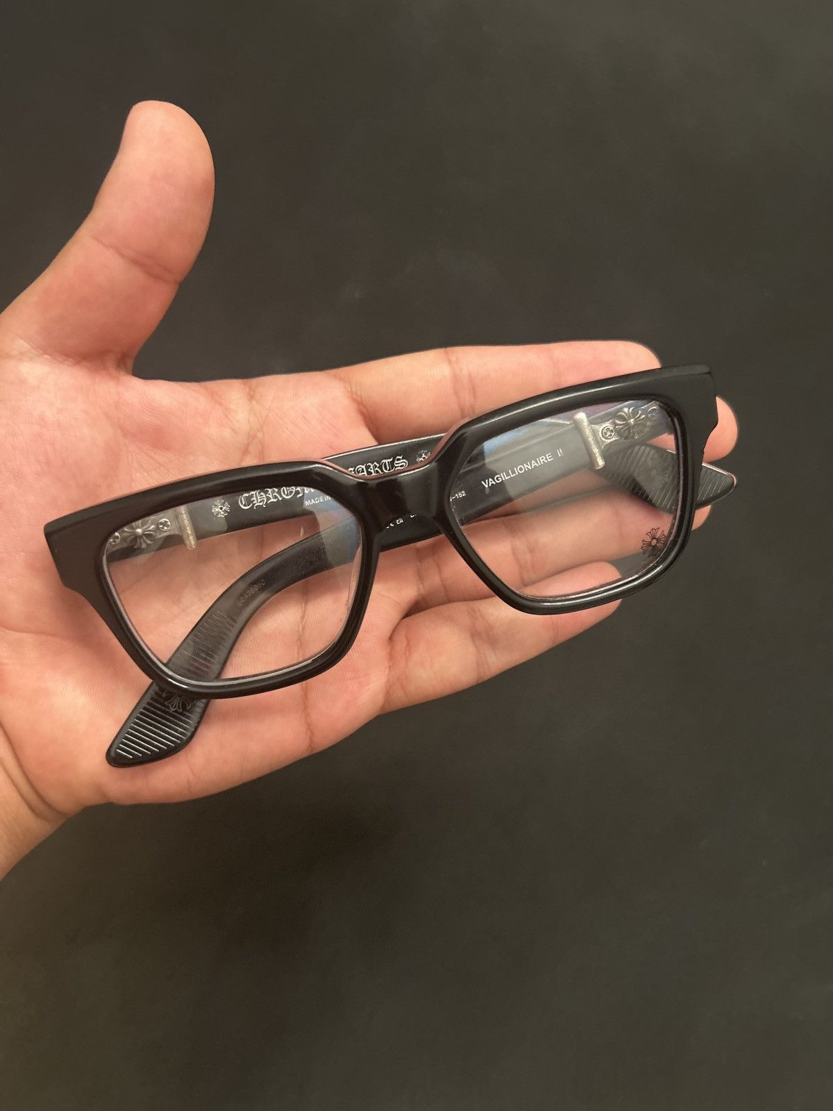 Chrome Hearts Black Vagillionaires
