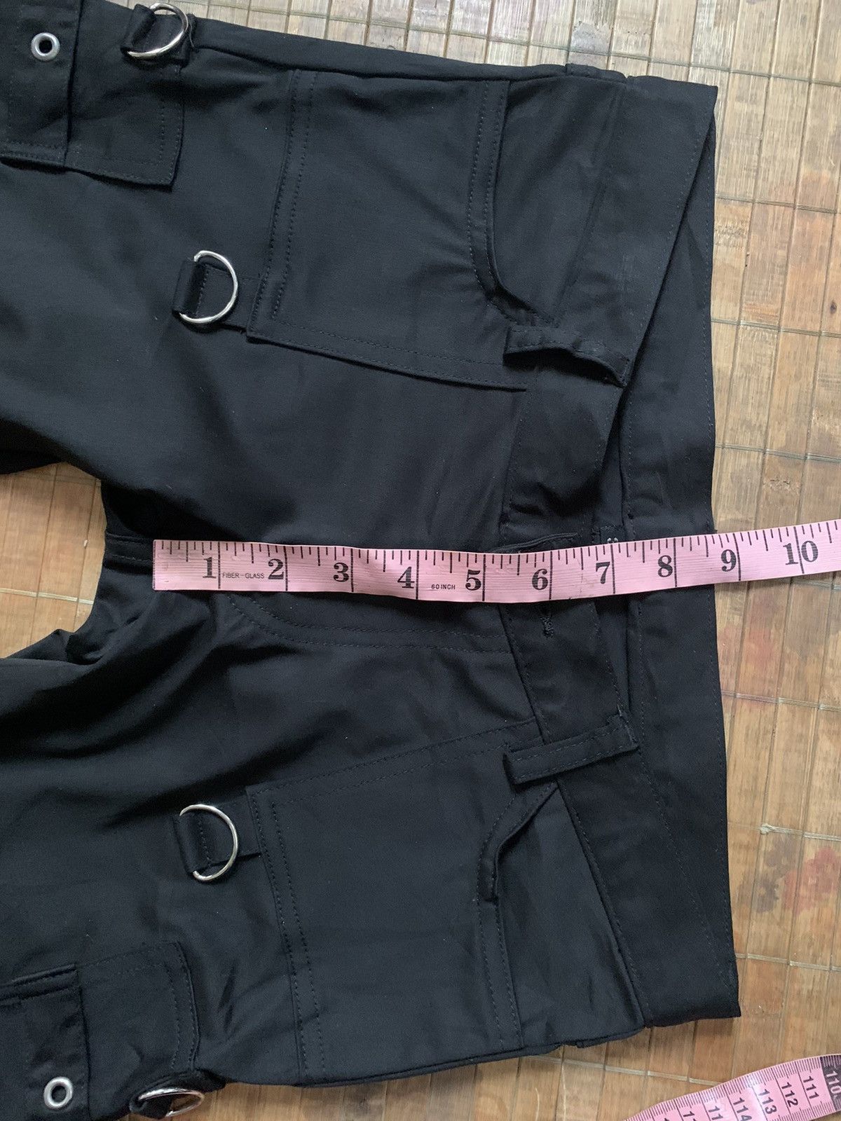 If Six Was Nine Bondage Gothic Punk Unisex Unbrand Flare Pant Made In Japan Size US 28 / EU 44 - 21 Thumbnail