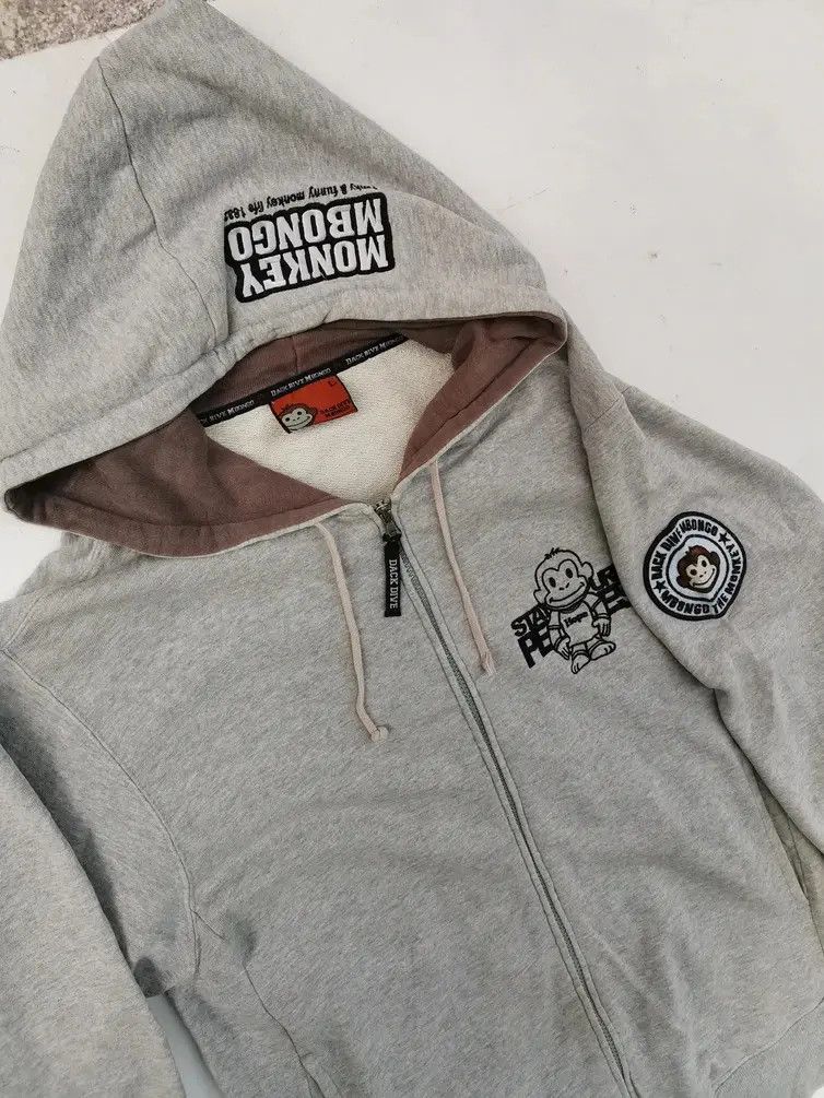 Japanese Brand Back Dive Monkey Mbongo Hoodie Sweatshirts Size US L / EU 52-54 / 3 - 7 Thumbnail