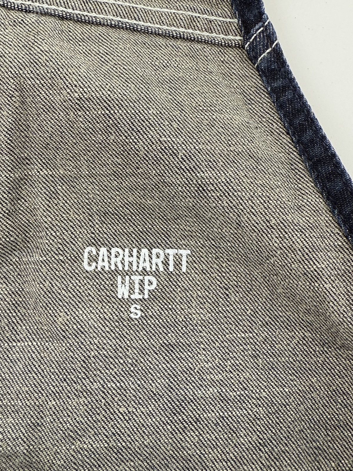 Carhartt Wip Carhartt WIP Womens Blue Rinsed Denim Bib Overalls S Size 27" / US 4 / IT 40 - 12 Thumbnail