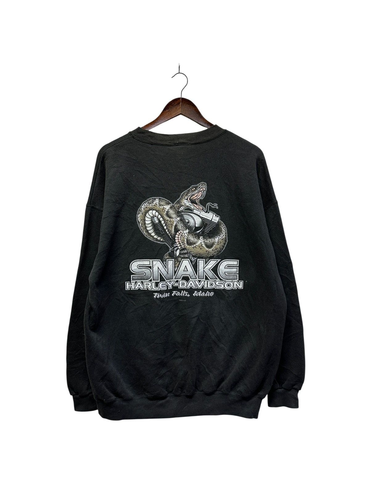 Harley Davidson Vintage Y2K Harley Davidson Snake Usa Size US L / EU 52-54 / 3 - 1 Thumbnail