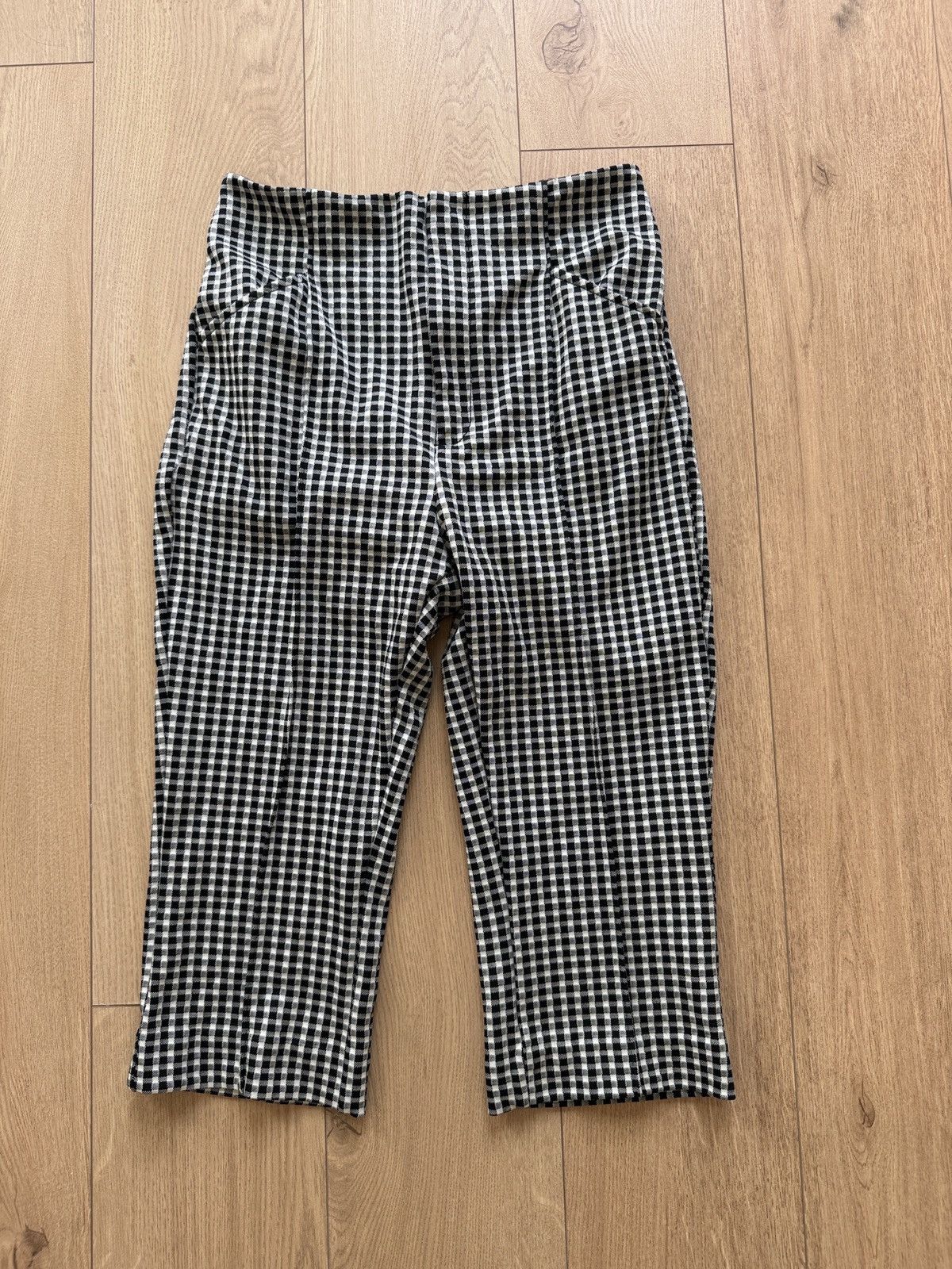 Anthropologie Maeve Anthropologie Gingham Capri Pants Size 6 Size 28" / US 6 / IT 42 - 7 Thumbnail