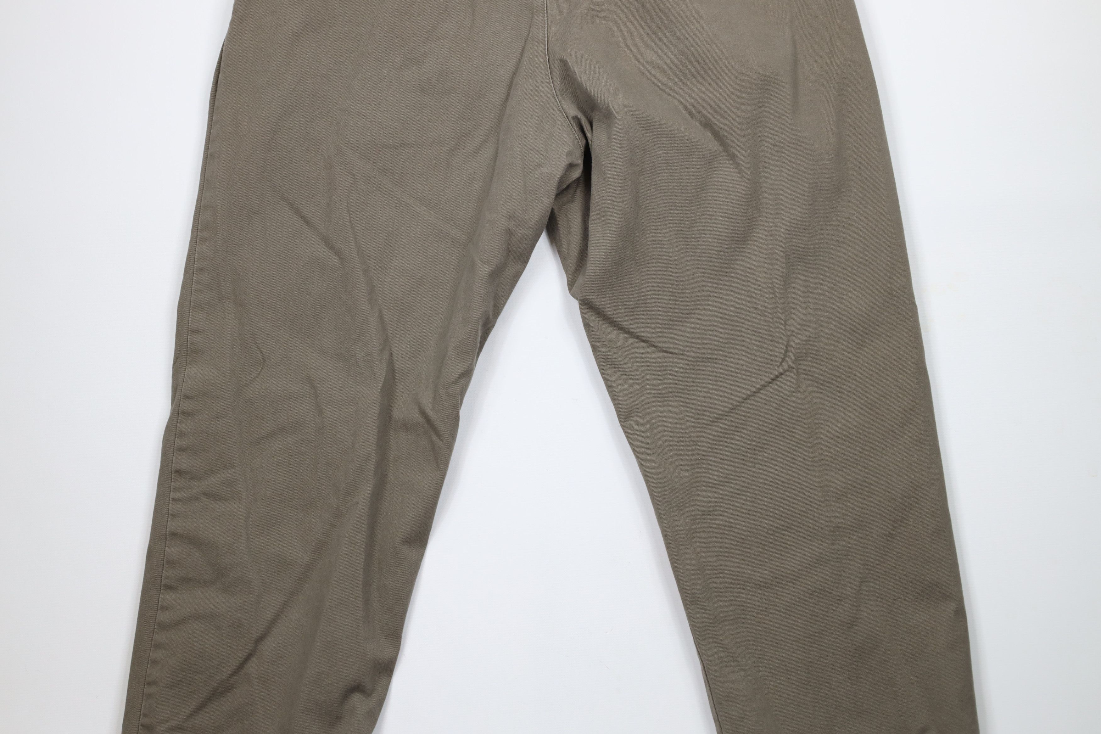 Cabelas × Vintage Vintage Cabelas Pleated Cuffed Flannel Lined Chino Pants Size US 38 / EU 54 - 12 Thumbnail
