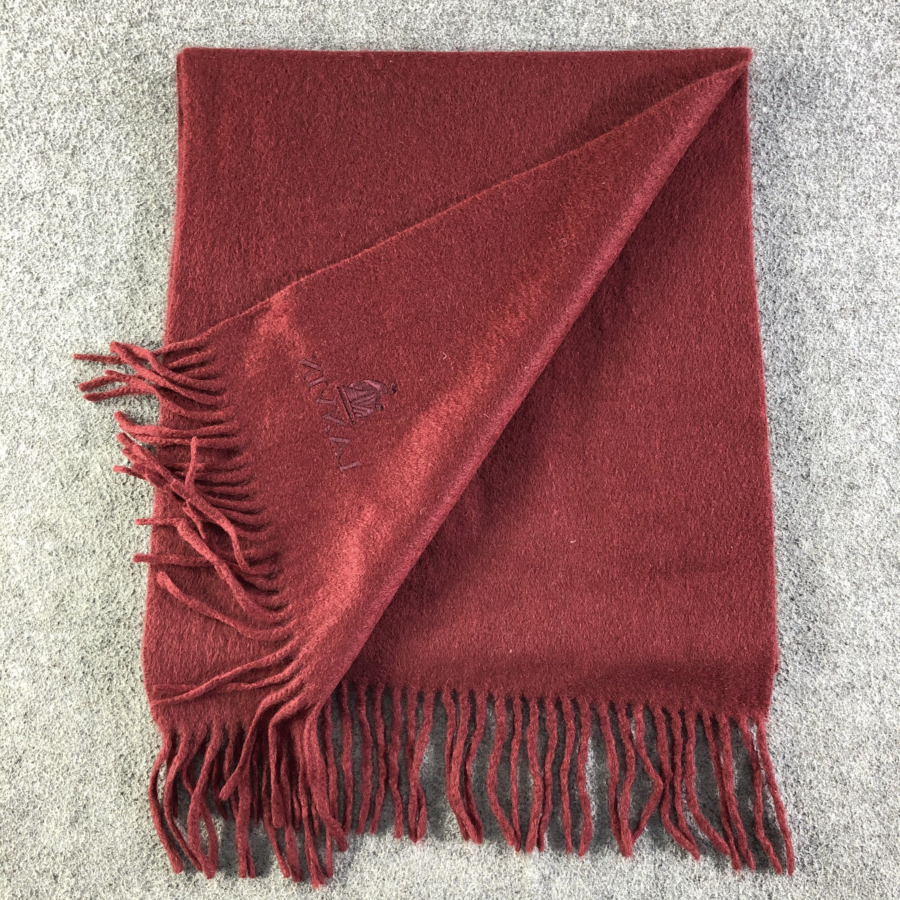 Lanvin Lanvin Cashmere Scarf / Muffler / Neckwear P339 Size ONE SIZE - 5 Thumbnail
