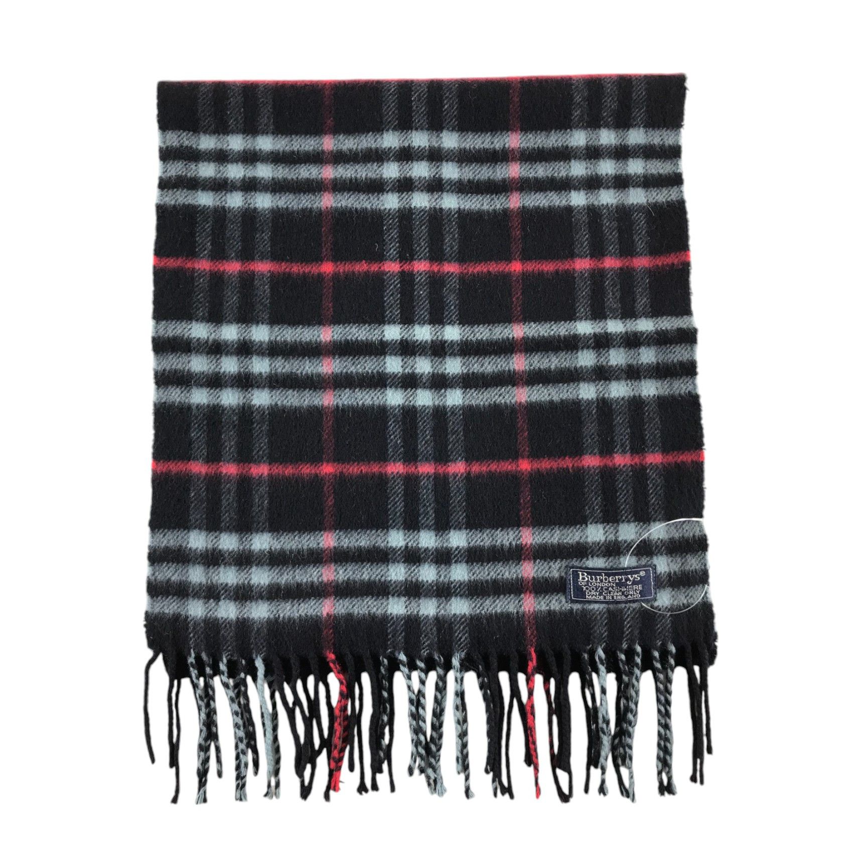 Burberry × Vintage Burberry Scarf / Muffler / Neckwear - WW3005 Size ONE SIZE - 2 Thumbnail