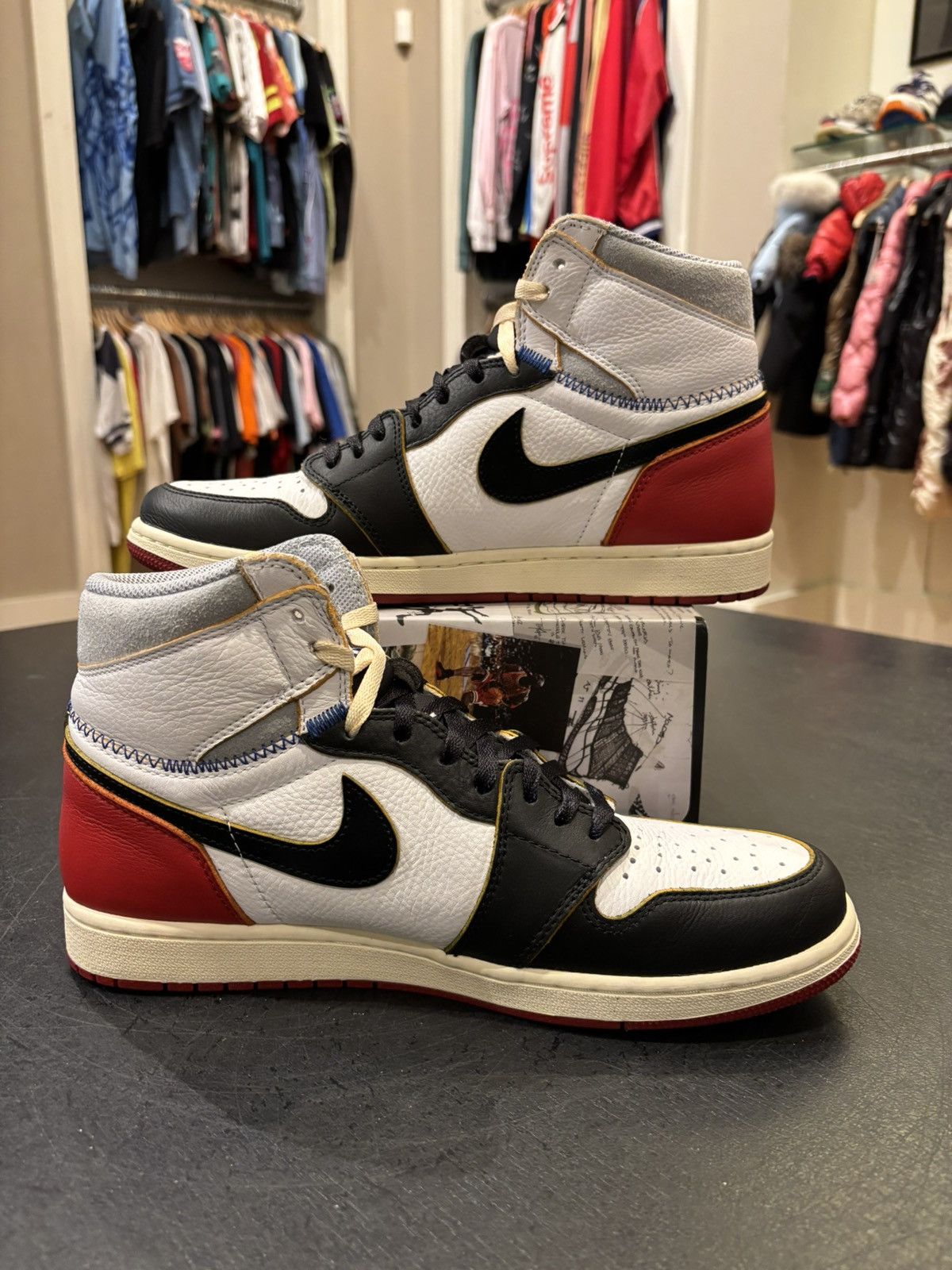 Jordan Brand Jordan 1 Retro High ‘UnLa Red’ Size US 11.5 / EU 44-45 - 2 Thumbnail