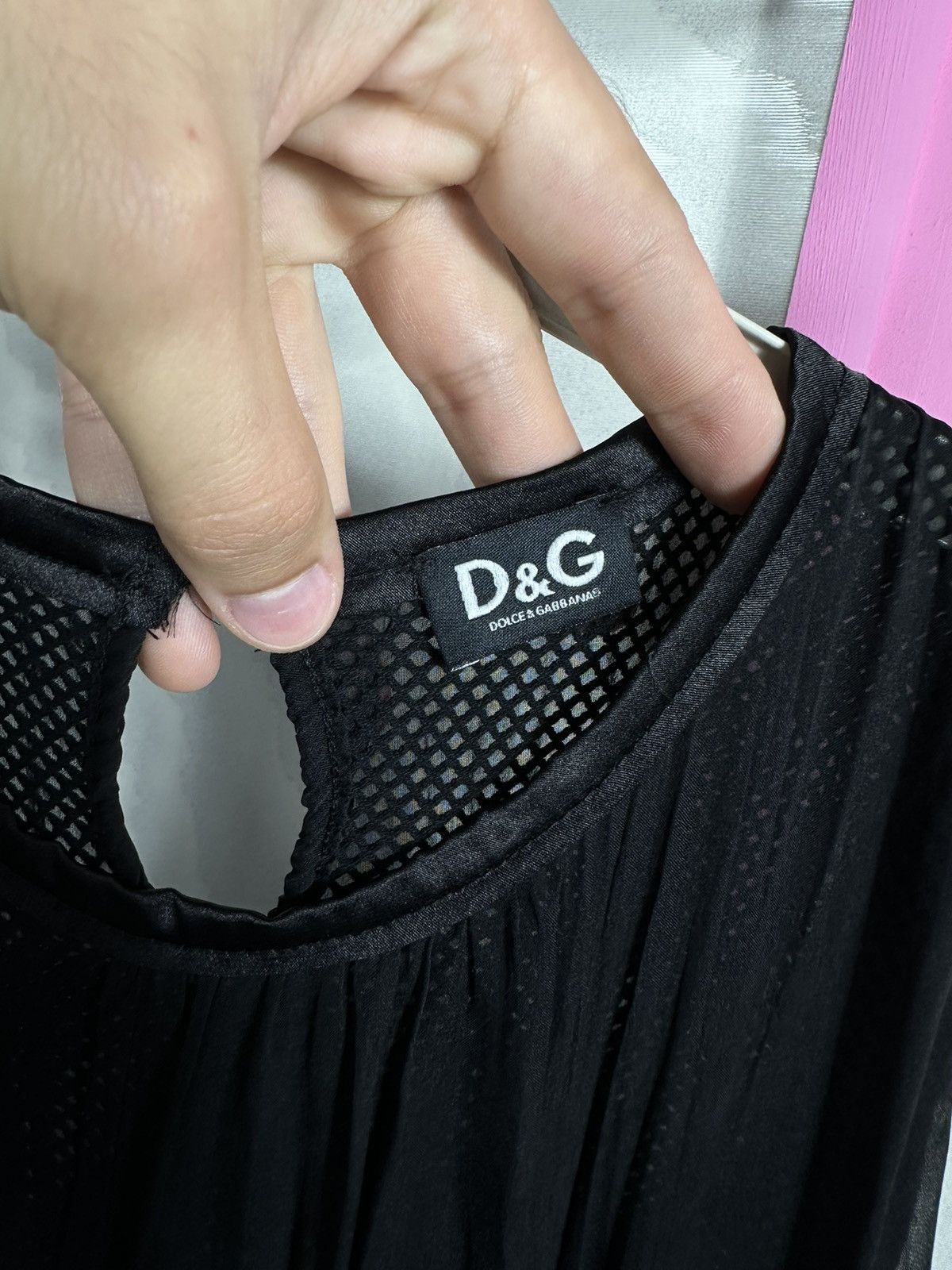 Dolce & Gabbana × Vintage Dolce & Gabbana Vintage Tank Top Size L / US 10 / IT 46 - 9 Thumbnail