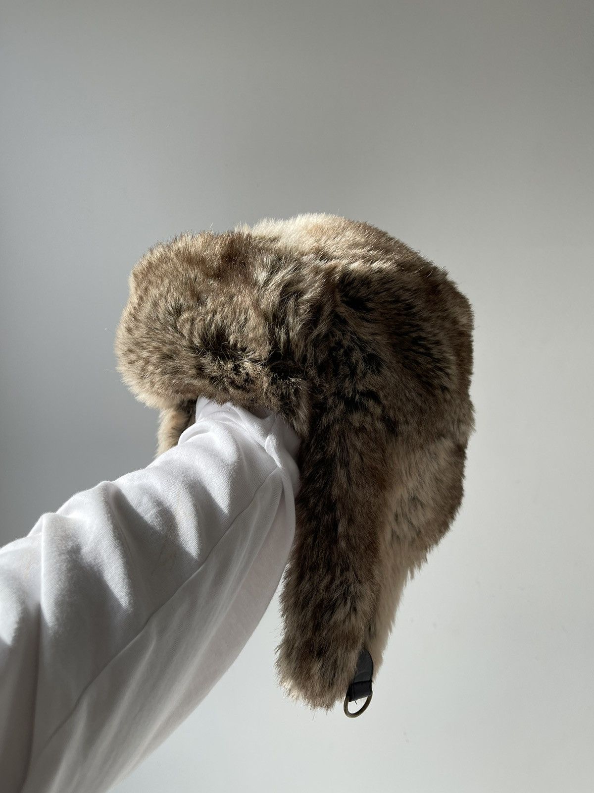 Japanese Brand Vintage fuzzy mohair japanese ushanka hat avant garde Size ONE SIZE - 12 Thumbnail