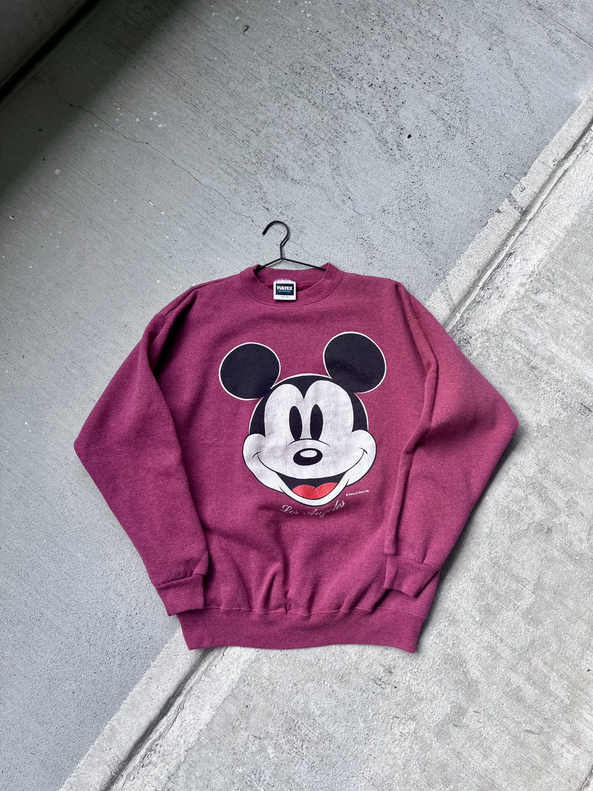Tultex Vintage Mickey Sweatshirt 🐭 Size M / US 6-8 / IT 42-44 - 1 Thumbnail