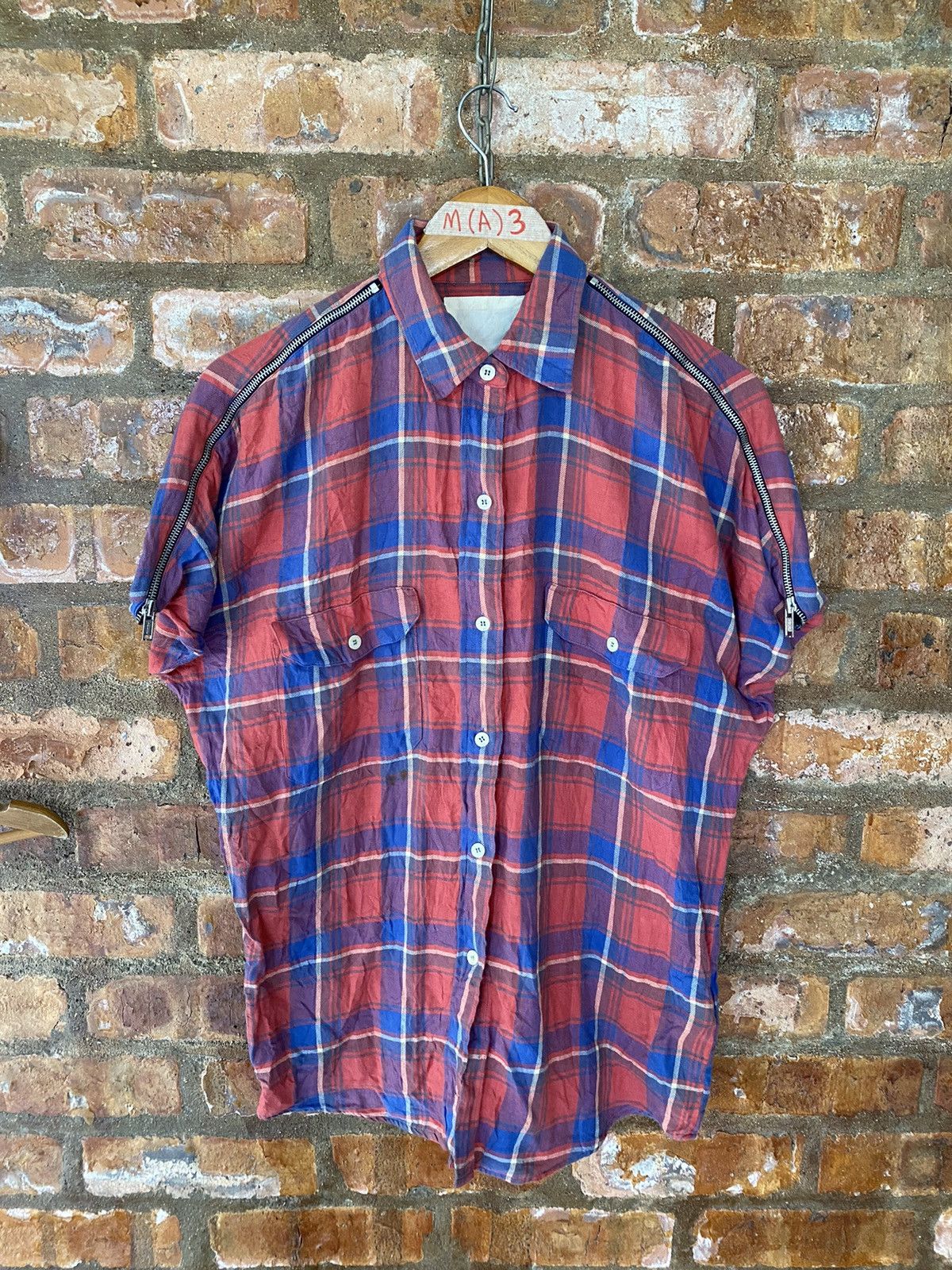 R13 SS09 R13 Zipper shoulder shirt Size M / US 6-8 / IT 42-44 - 2 Thumbnail