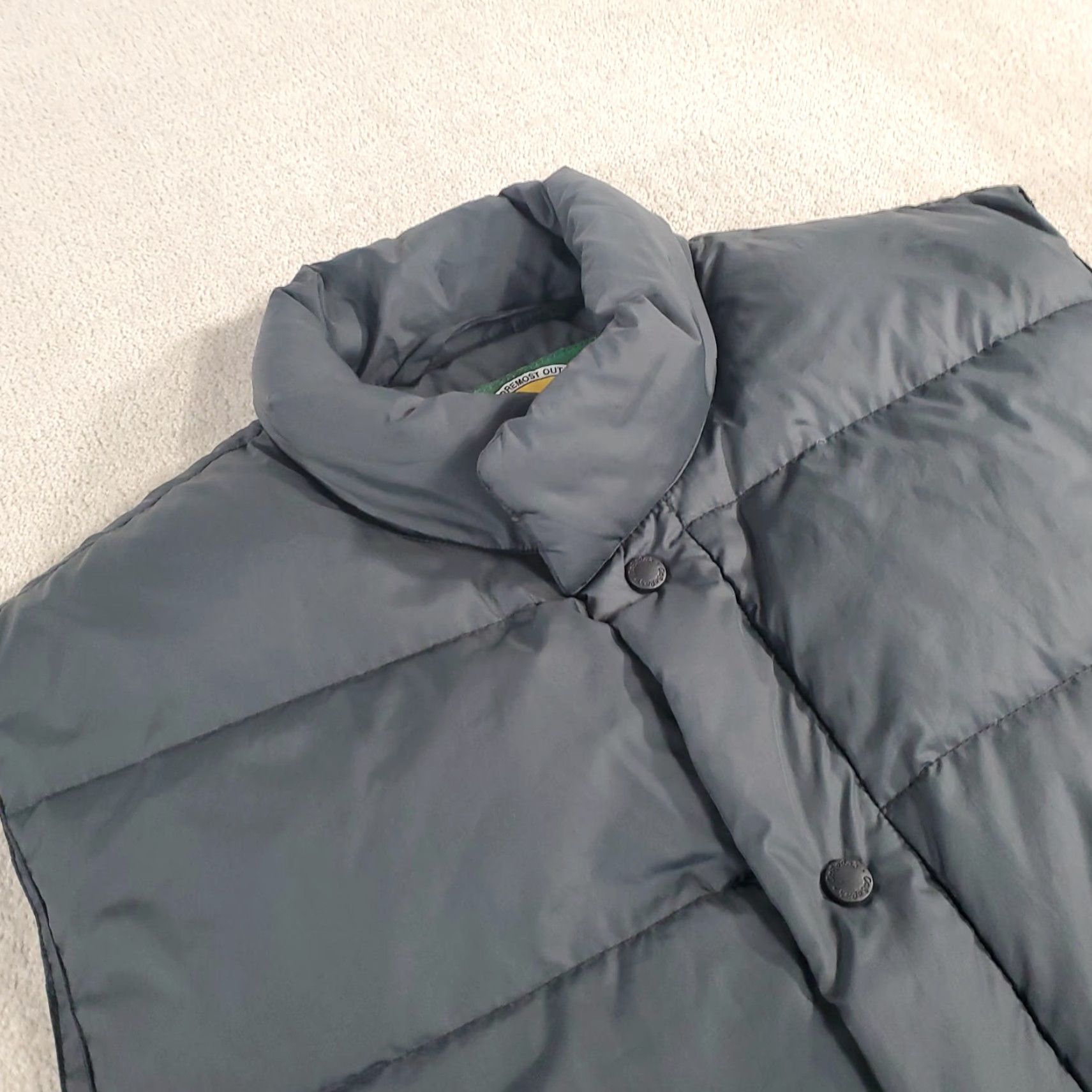Vintage Cabela's Vest Mens Large Black Puffer Down Quilted Jacket - Outer Shell Polyester, Casual, Logo, Regular Fit, Wind - (Vintage: No) Size US L / EU 52-54 / 3 - 2 Thumbnail