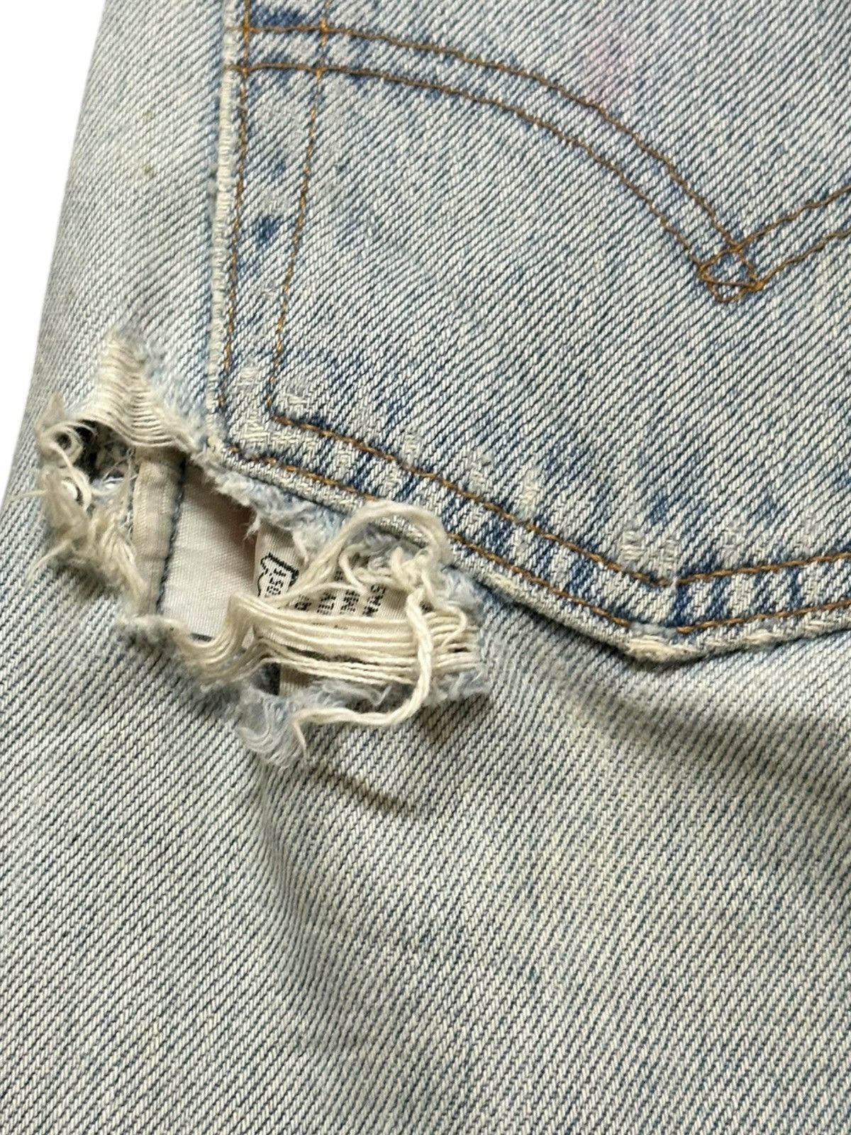 Levi's Vintage Clothing Vintage Levi’s 501 Faded Grunge Distressed Denim Size US 30 / EU 46 - 5 Thumbnail