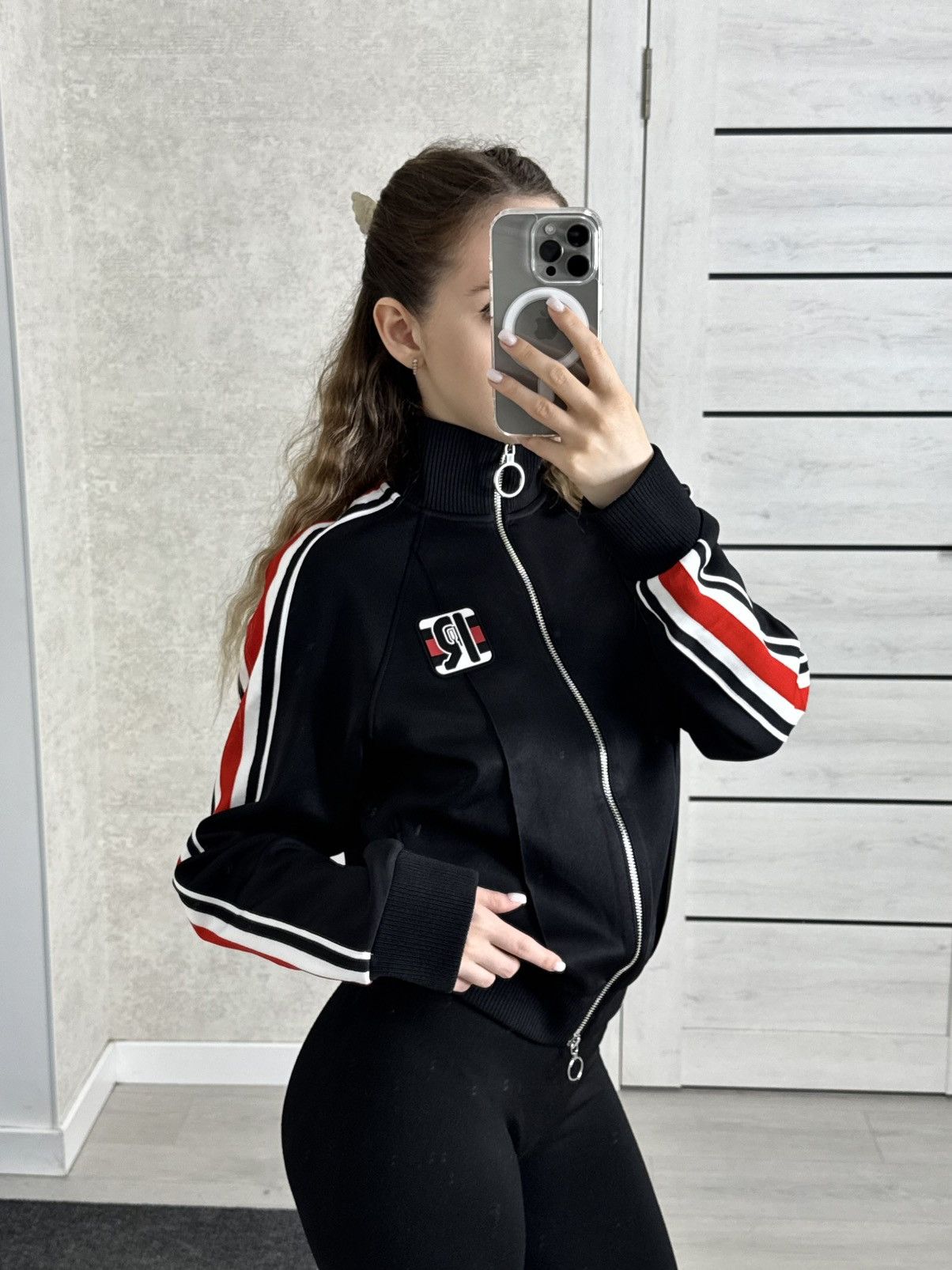 H&M Paco Rabanne x H&M Unisex Full Zip Track Jacket – Size XS Size XS / US 0-2 / IT 36-38 - 2 Thumbnail