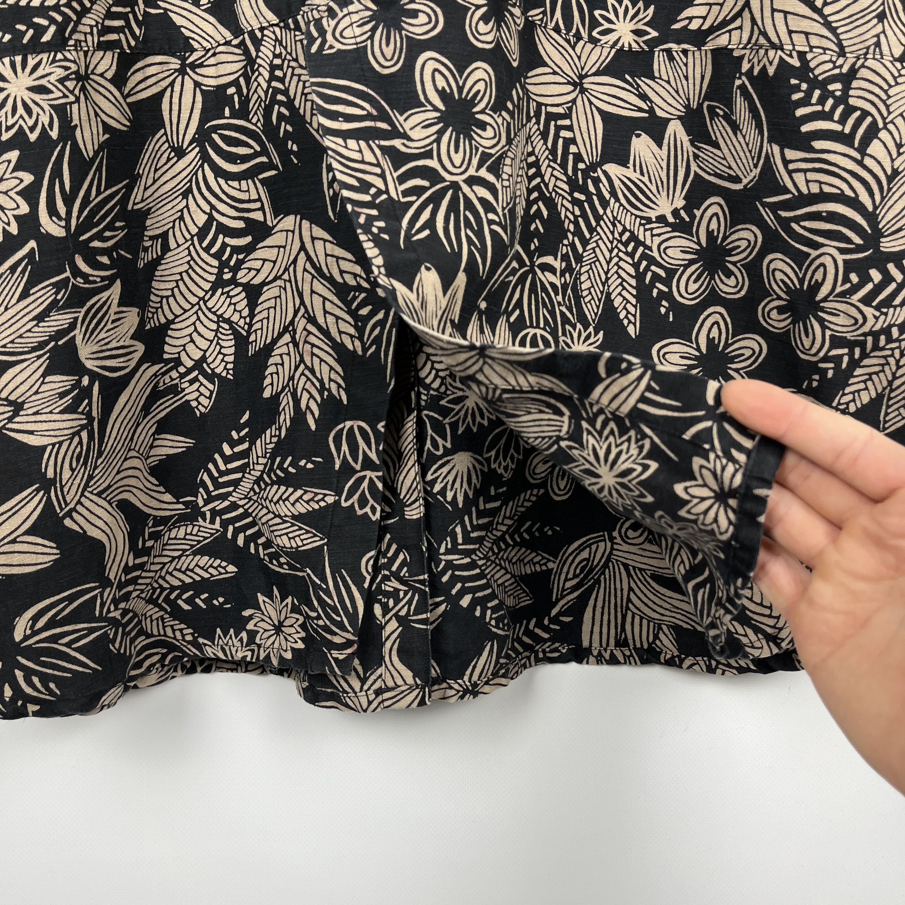 Gudrun Sjoden Ladies Gudrun Sjoden Floral Lilen Midi Tunic Dress Size L / US 10 / IT 46 - 23 Thumbnail
