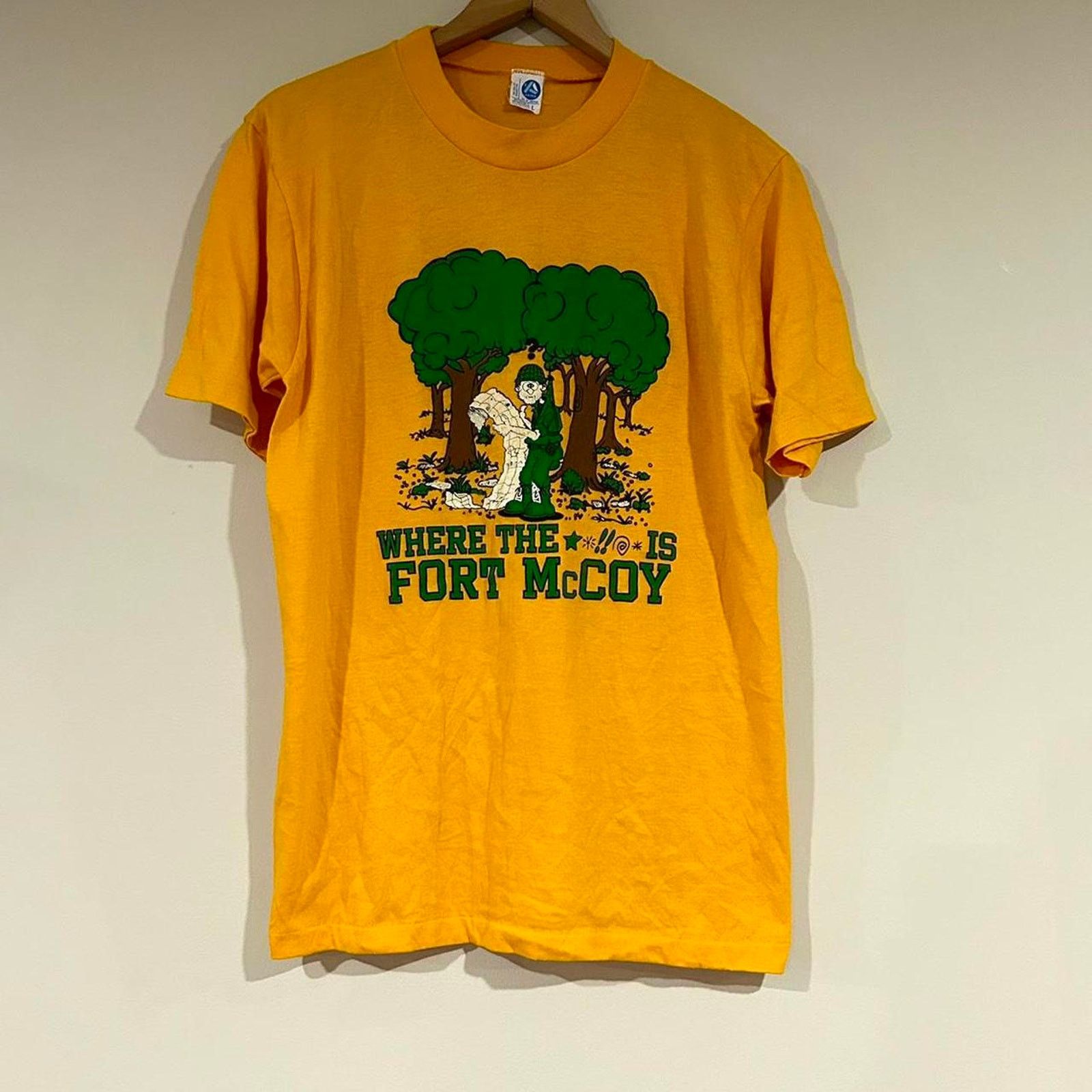 Other Vintage Where Is Fort McCoy Military Comedy Tee Shirt Size US L / EU 52-54 / 3 - 1 Thumbnail
