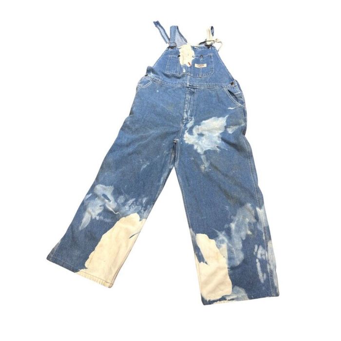 Vintage Big Mac Men's Denim Acid Wash Overalls Size 38 X 29 | Grailed