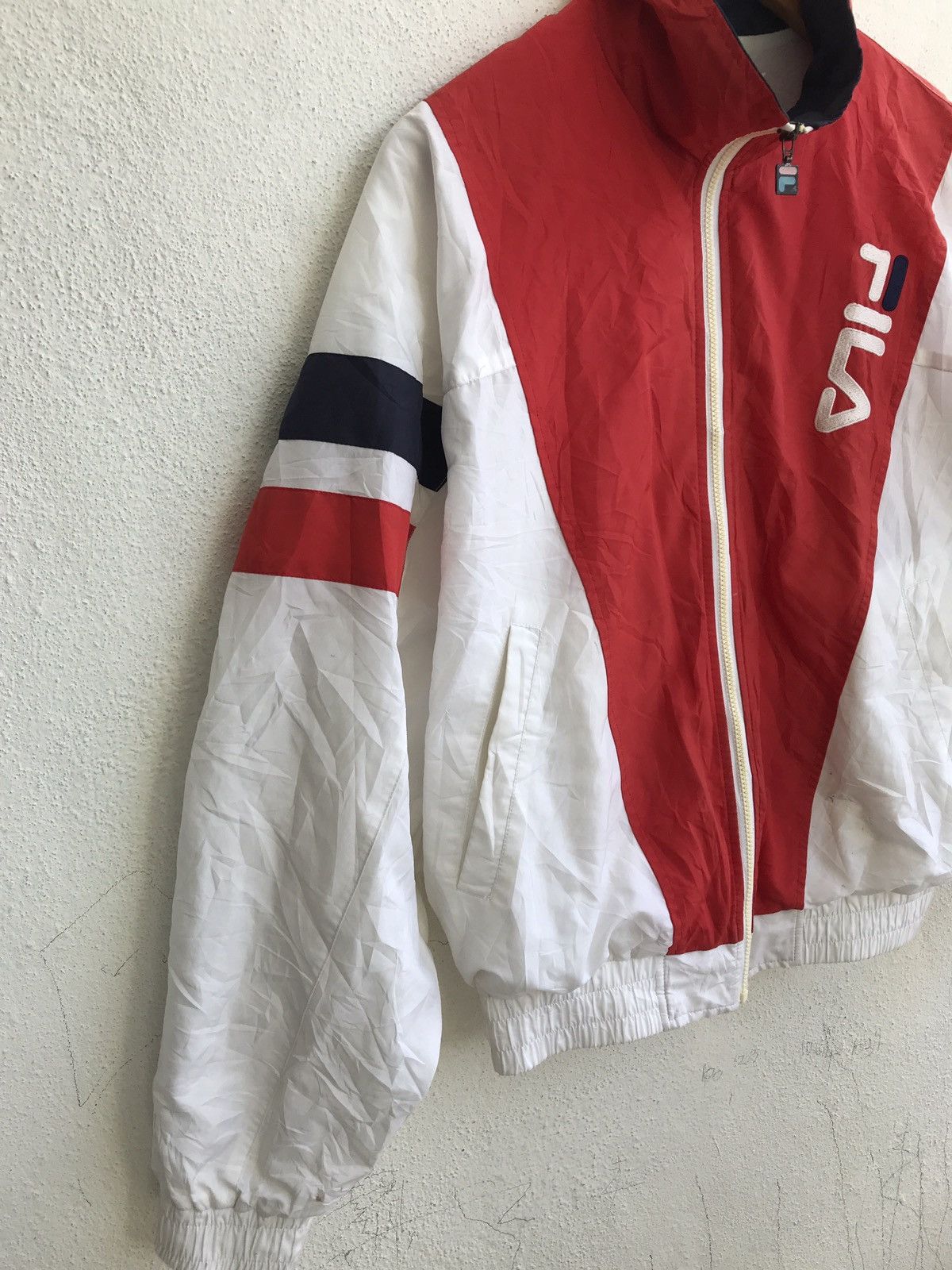 Fila × If Six Was Nine Vintage 90s Fila baggy sweater Size US M / EU 48-50 / 2 - 2 Thumbnail