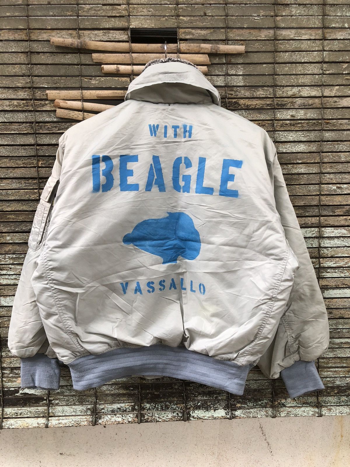 Alpha Industries Vintage Teagles Fighters Jacket Bomber Jacket Size US XL / EU 56 / 4 - 1 Thumbnail