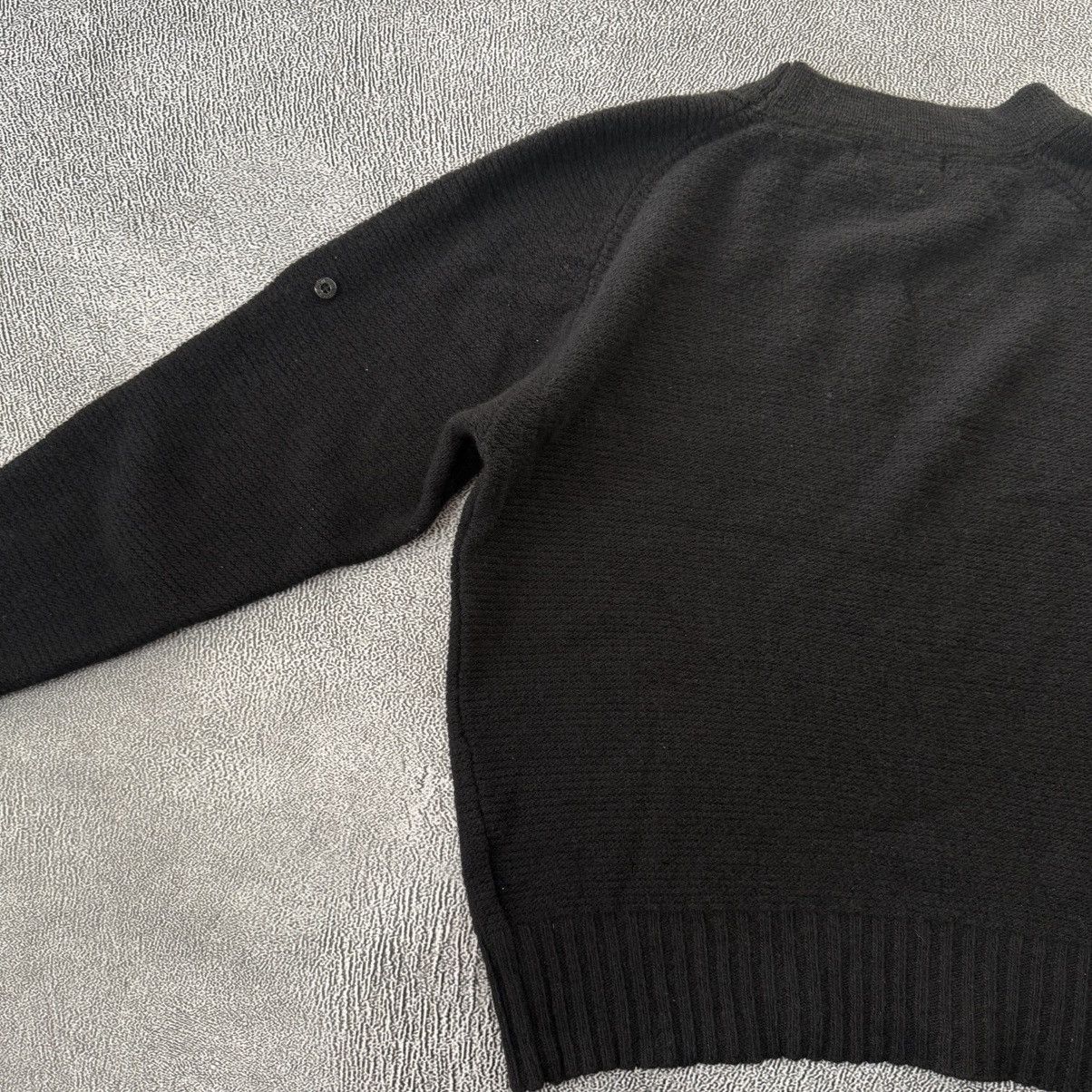Stone Island Stone Island Vintage Wool Sweater AW01 Knit L Black Size US L / EU 52-54 / 3 - 11 Thumbnail