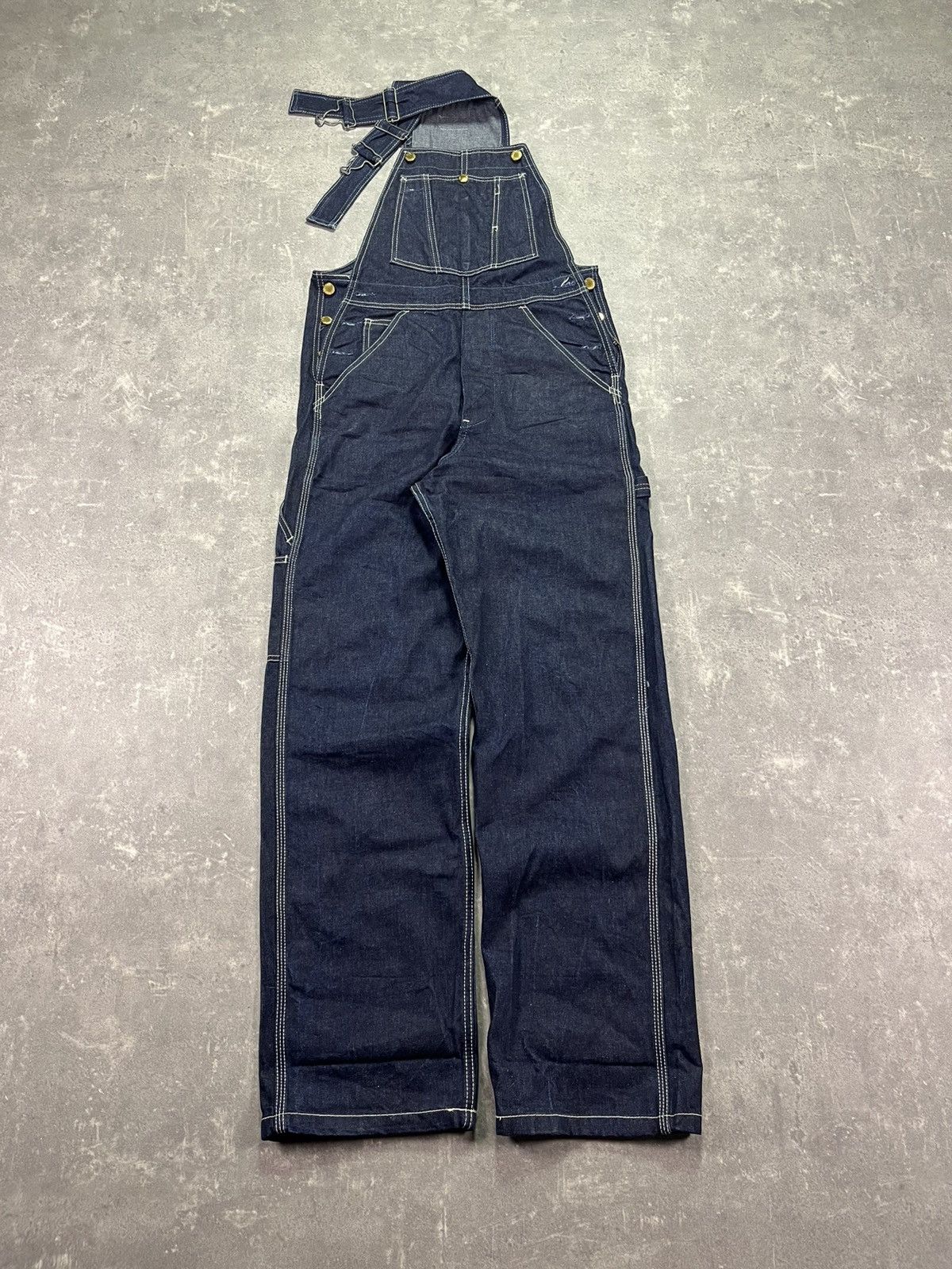 Levi's 1997 Levi’s Orange Tab Indigo Overalls XS S 30 Vintage Size US 30 / EU 46 - 1 Thumbnail