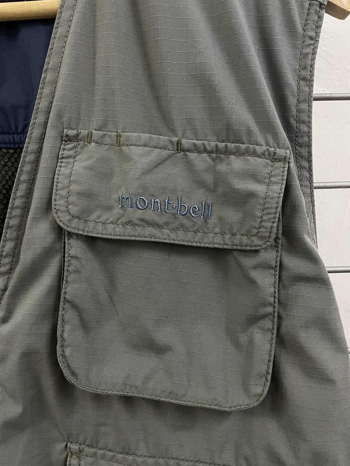 Japanese Brand × Montbell Rare And Beautiful Montbell Multi Pocket Field Vest Jacket Size US S / EU 44-46 / 1 - 7 Thumbnail