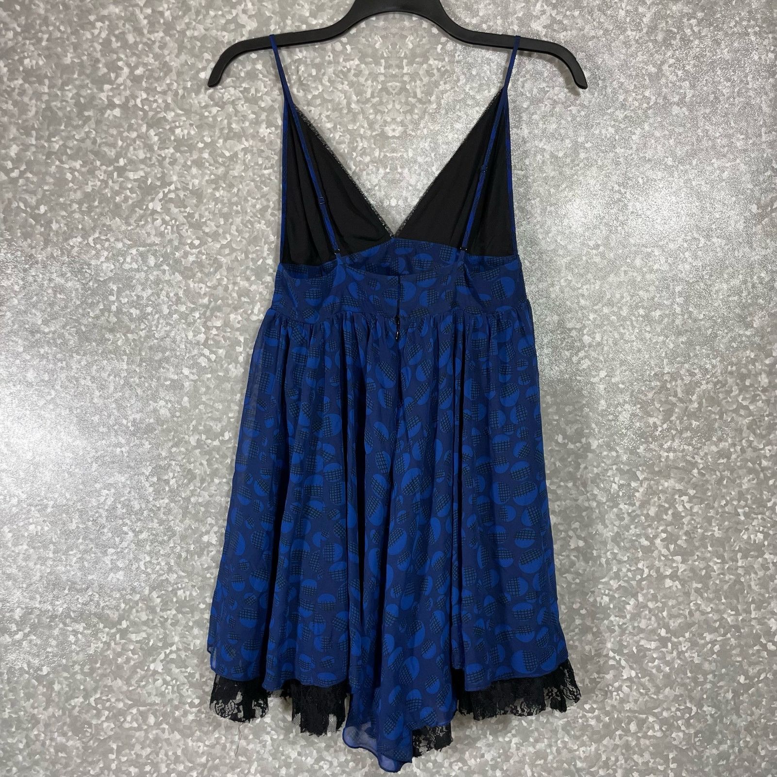 Urban Outfitters Urban Outfitters Sparkle & Fade Blue Chiffon Dress - Medium Size M / US 6-8 / IT 42-44 - 8 Thumbnail