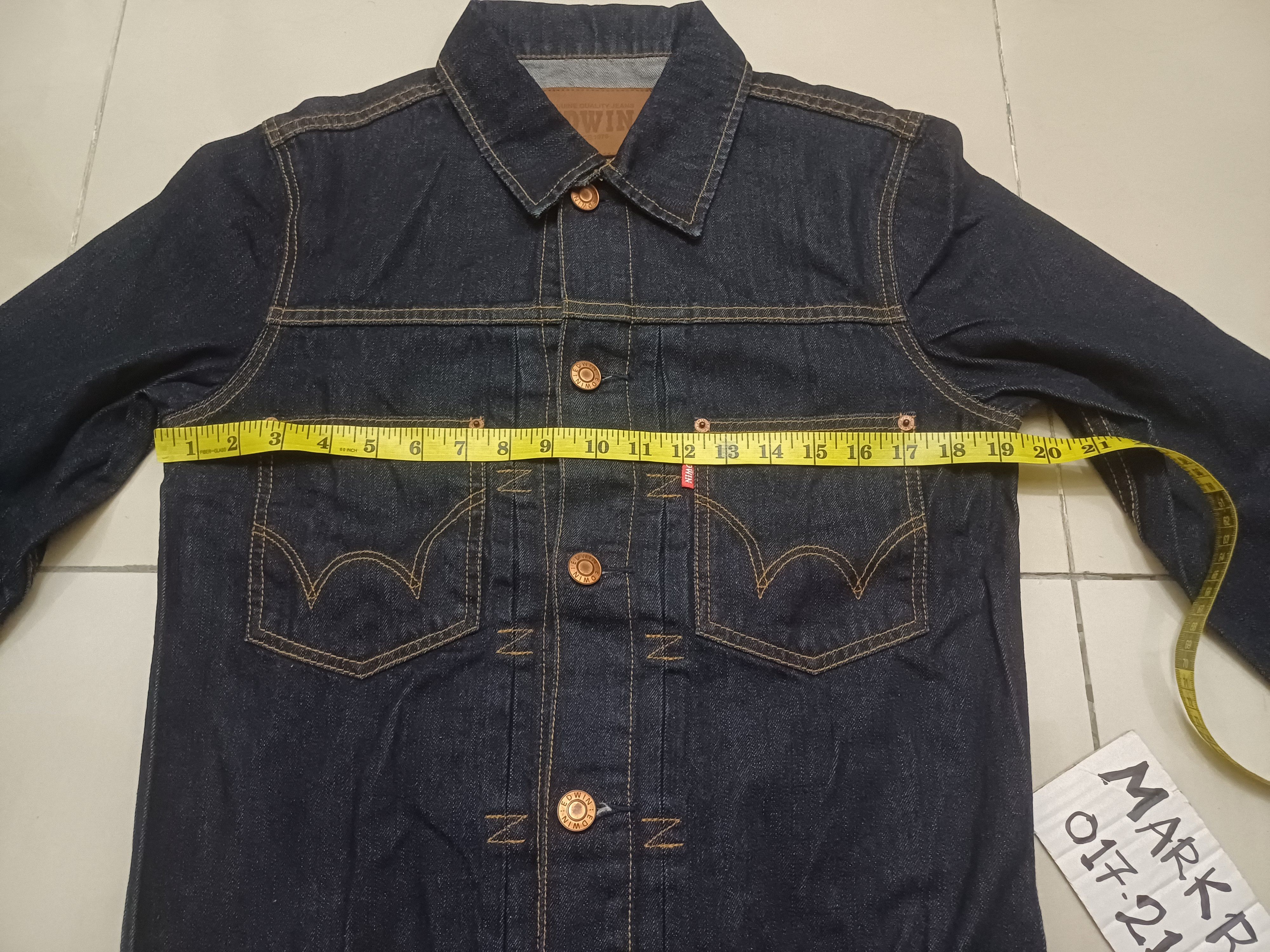 Japanese Brand Nice edwin light denim jacket Size US S / EU 44-46 / 1 - 9 Thumbnail