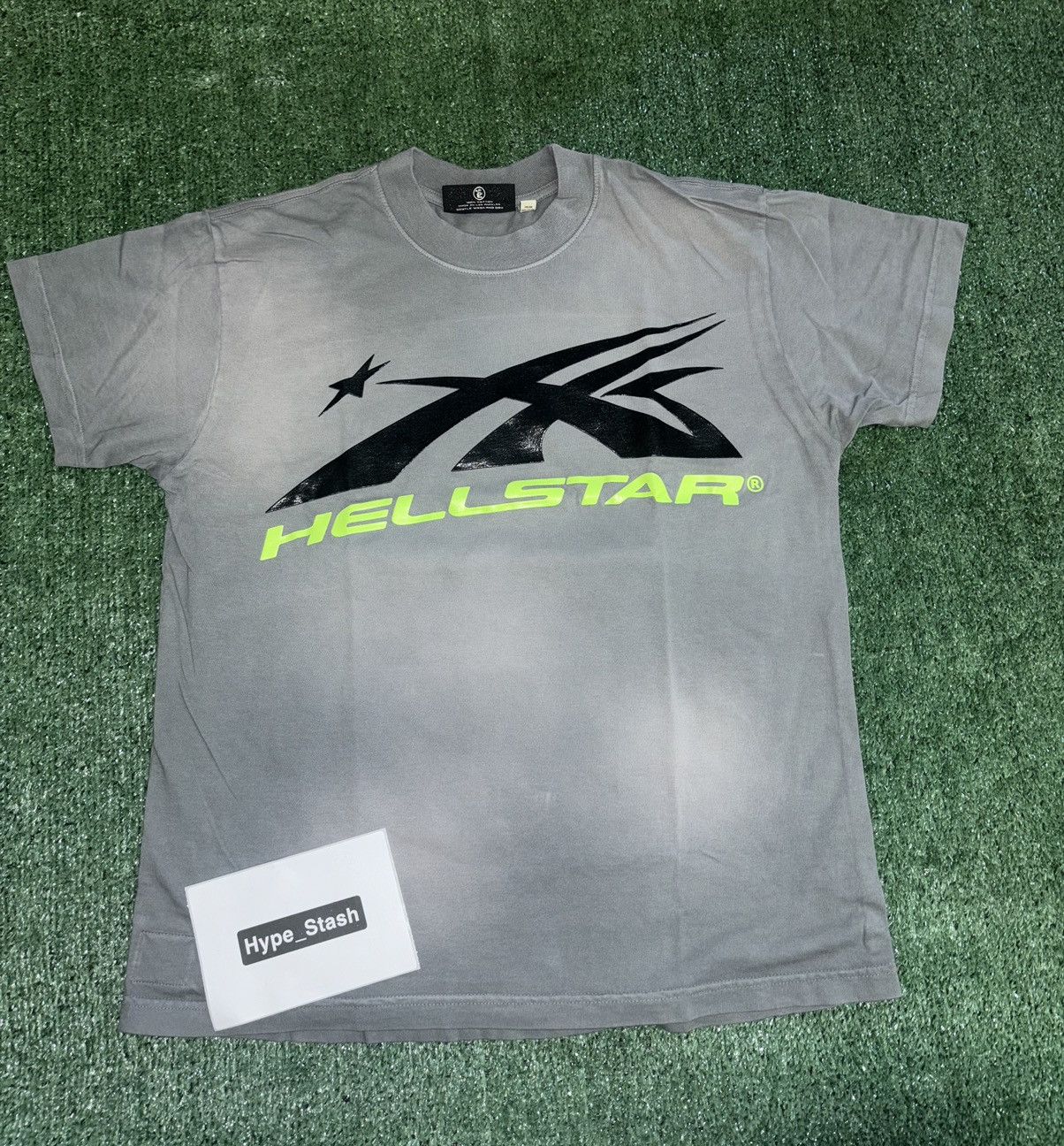 HELLSTAR Hellstar Sport Logo Grey Gel Tee Size US S / EU 44-46 / 1 - 1 Thumbnail