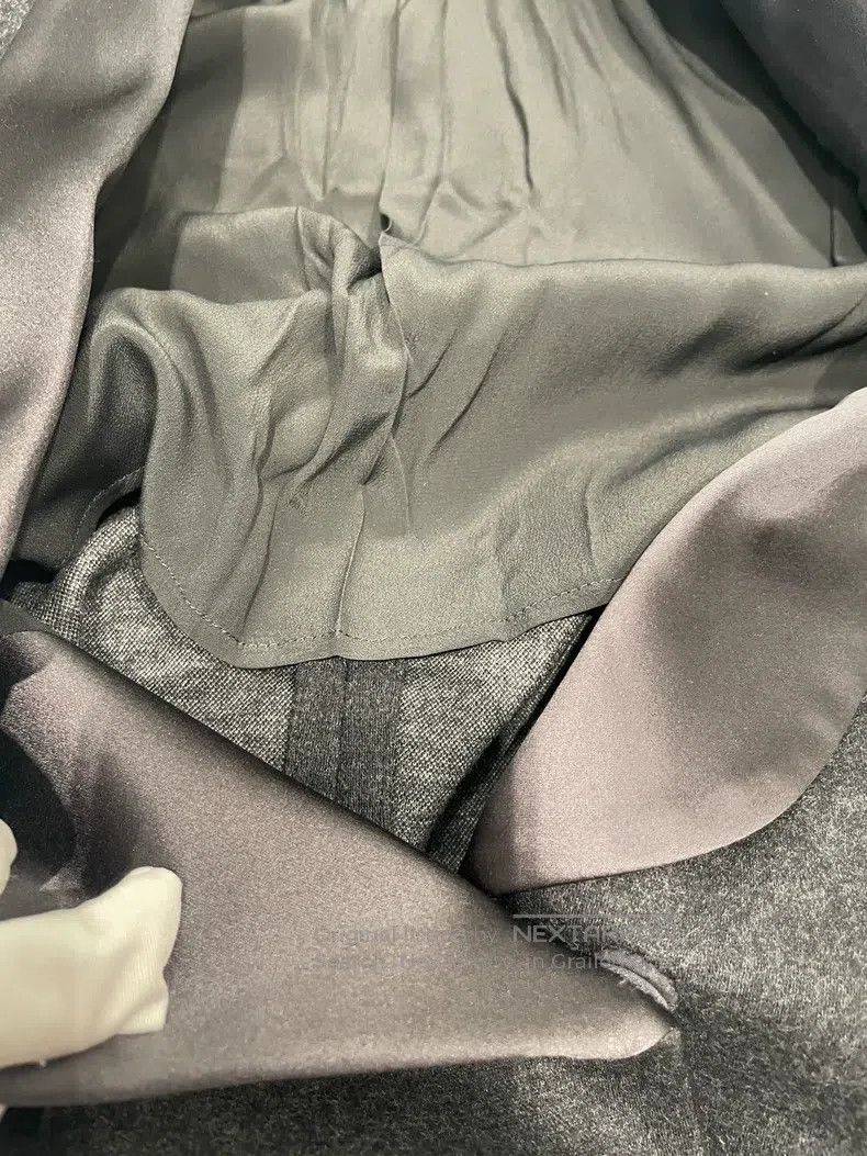 Brunello Cucinelli Brunello Cucinelli Black Gray New Wool Suit Jacket Size XS / US 0-2 / IT 36-38 - 9 Thumbnail