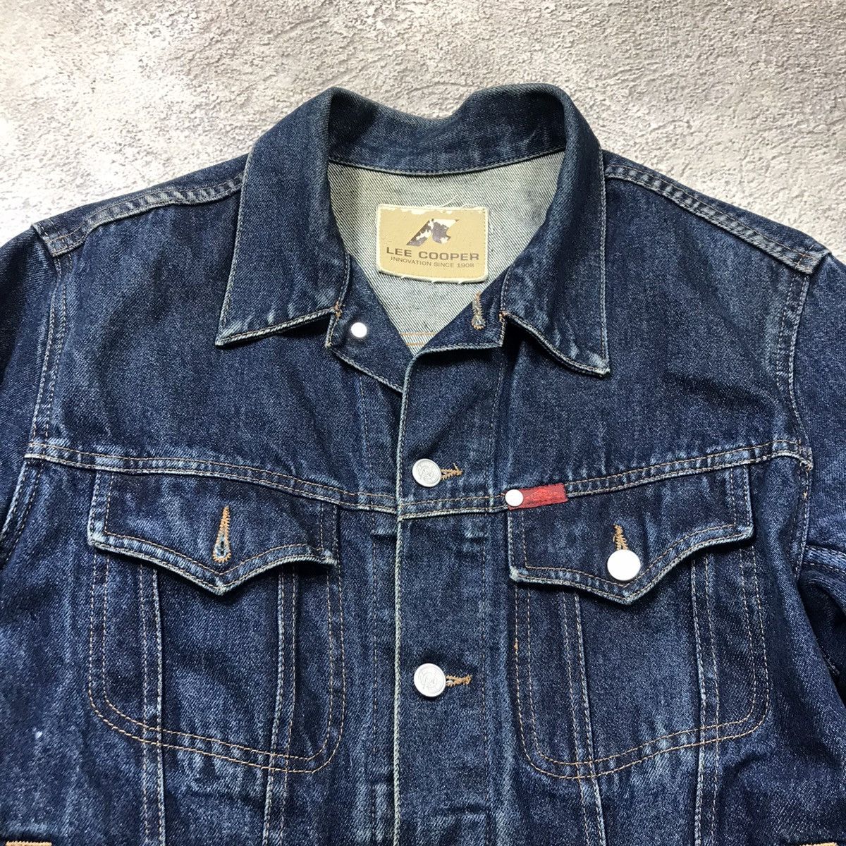 Vintage Vintage Lee Cooper Skull Graphic Jacket Y2K Grunge Baggy S Size US S / EU 44-46 / 1 - 4 Thumbnail