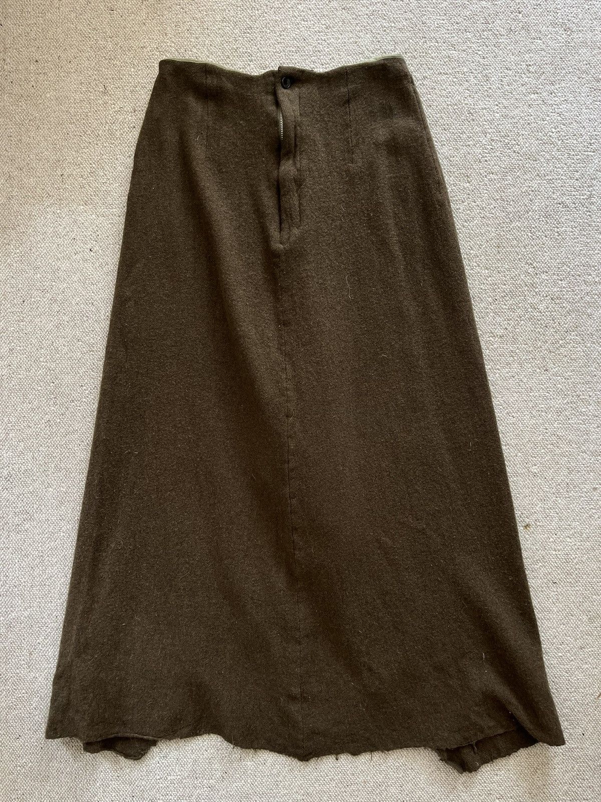 Comme des Garcons Vintage Comme des Garçons wool mermaid skirt Size 26" / US 2 / IT 38 - 1 Thumbnail