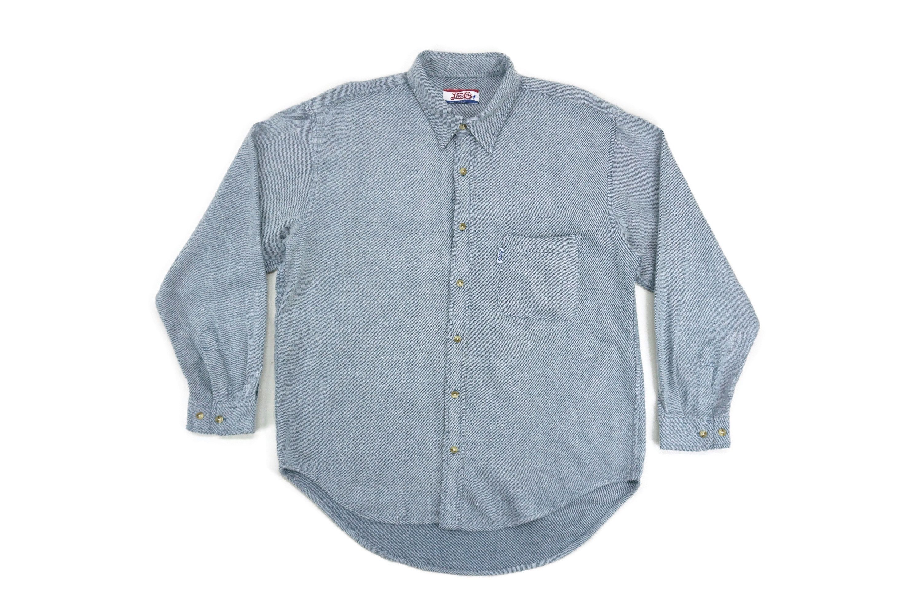 Pepsi Vintage Pepsi Cola Button Down Flannel Shirt Size US XL / EU 56 / 4 - 1 Thumbnail