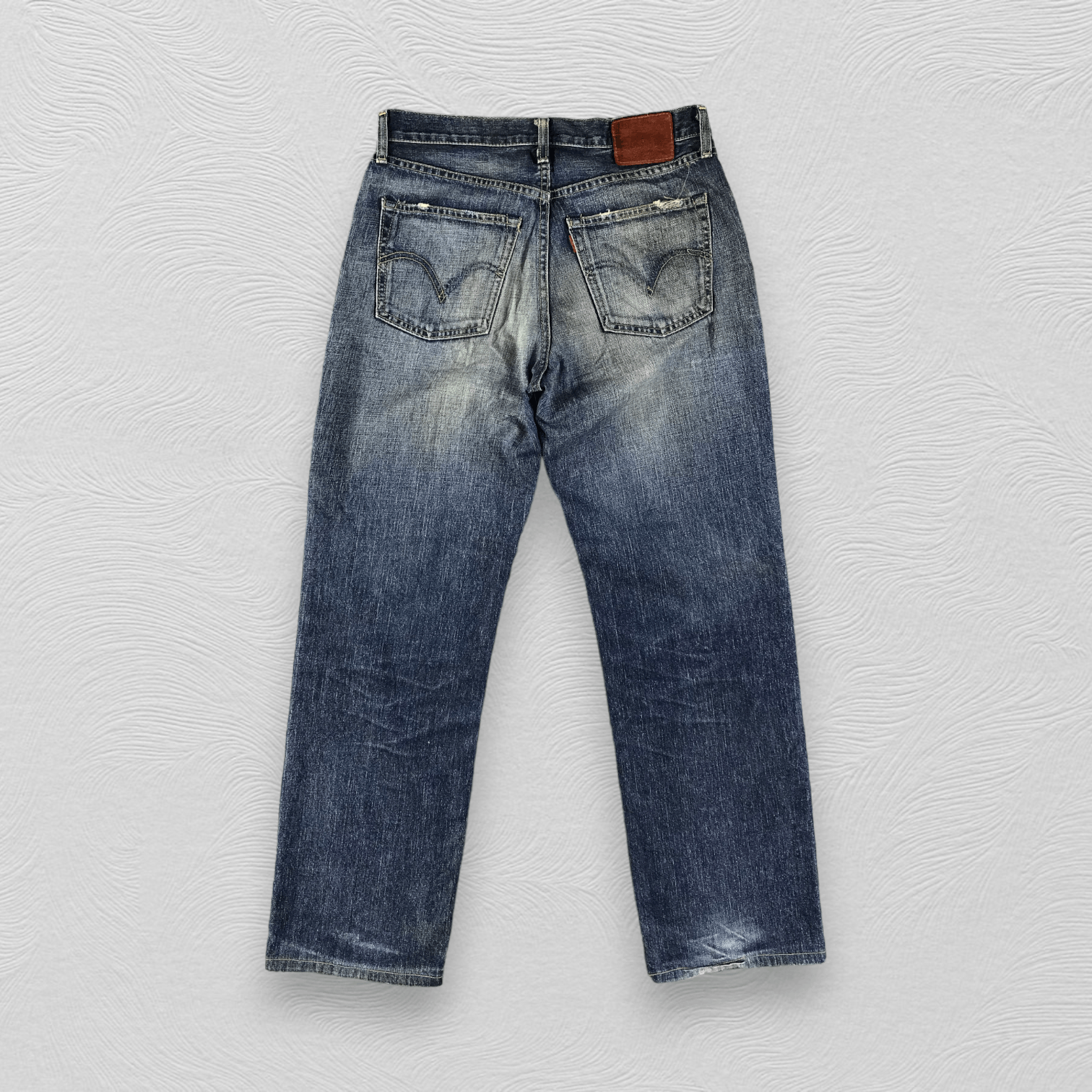Levi's Vintage Levis 502 Jeans Faded Blue Denim KJ1814 Size US 31 - 2 Thumbnail