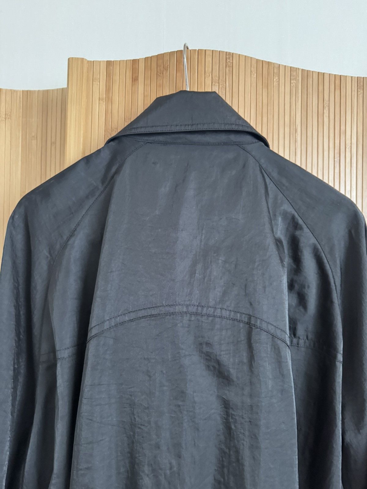 RECTO RECTO 23SS Nylon Bowling Jumper Jacket Black XL Size US XL / EU 56 / 4 - 13 Thumbnail