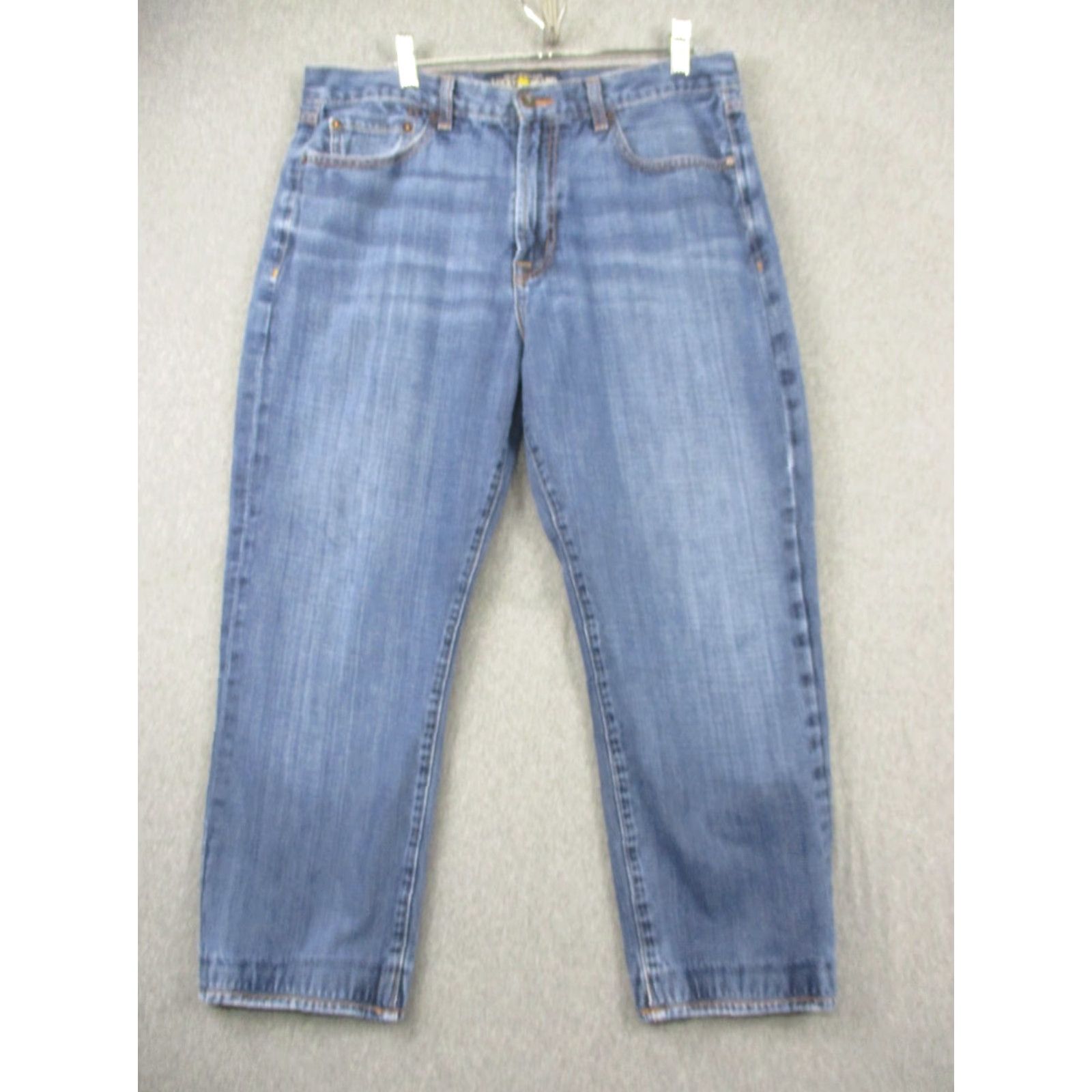 Lucky Brand Lucky Brand Jeans 481 Relaxed Straight 34x27 Blue Denim 5-Pocket Mens Jeans Size US 34 / EU 50 - 2 Thumbnail