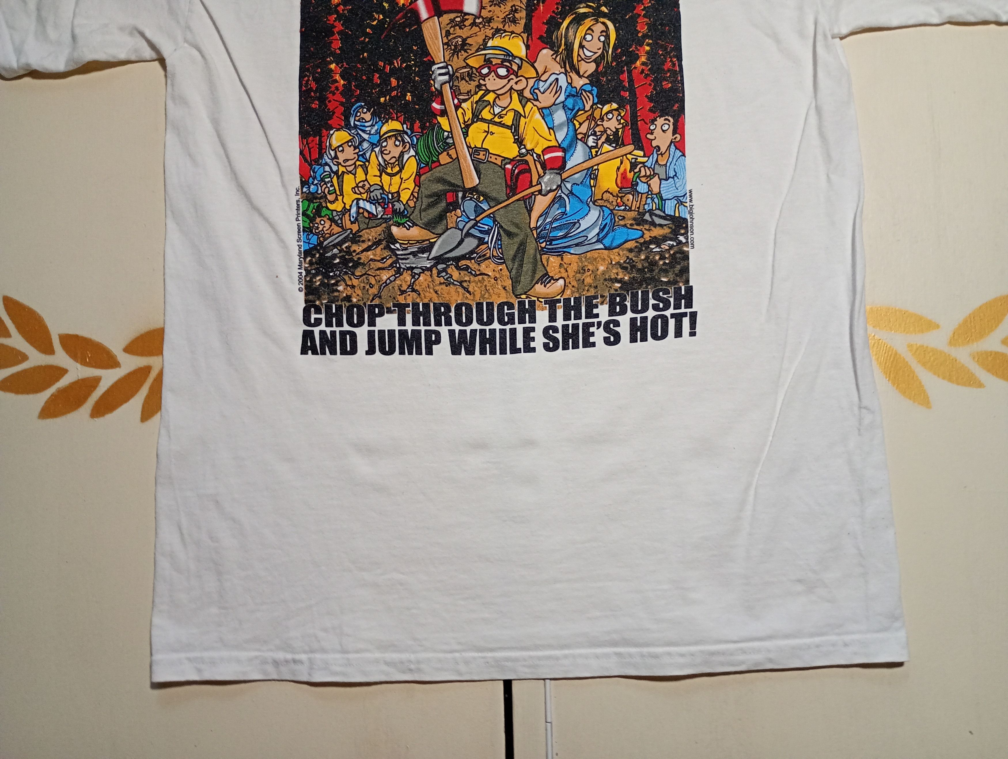 Gildan Big Johnson Smokejumpers Gildan T-Shirt 2004 Size US L / EU 52-54 / 3 - 12 Thumbnail