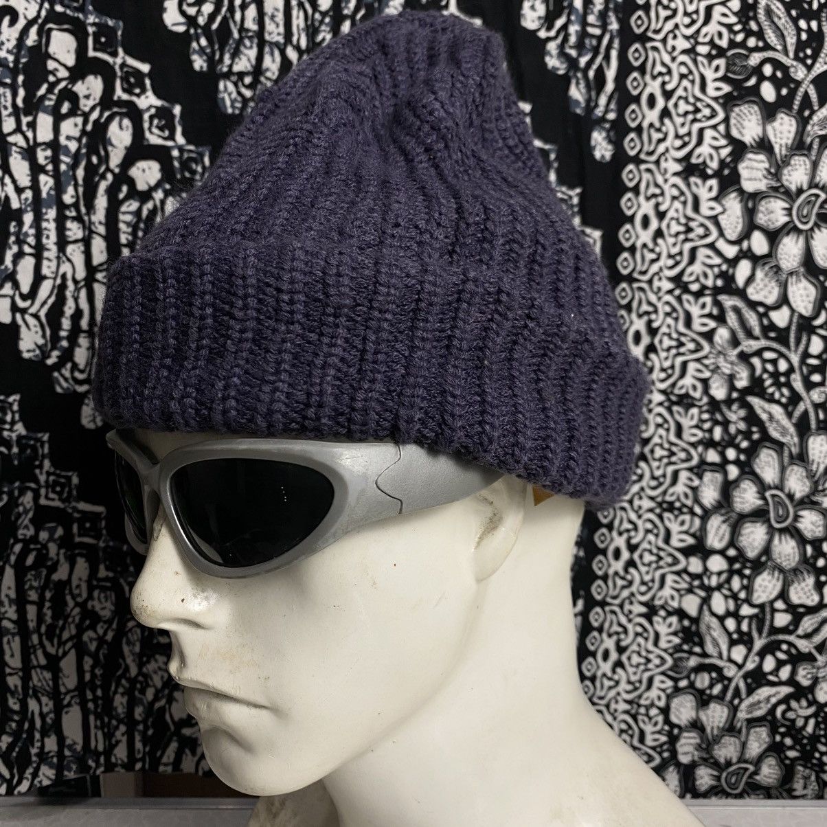 Japanese Brand 2000s vintage new york hat.co acrylic beanie hats Size ONE SIZE - 4 Thumbnail