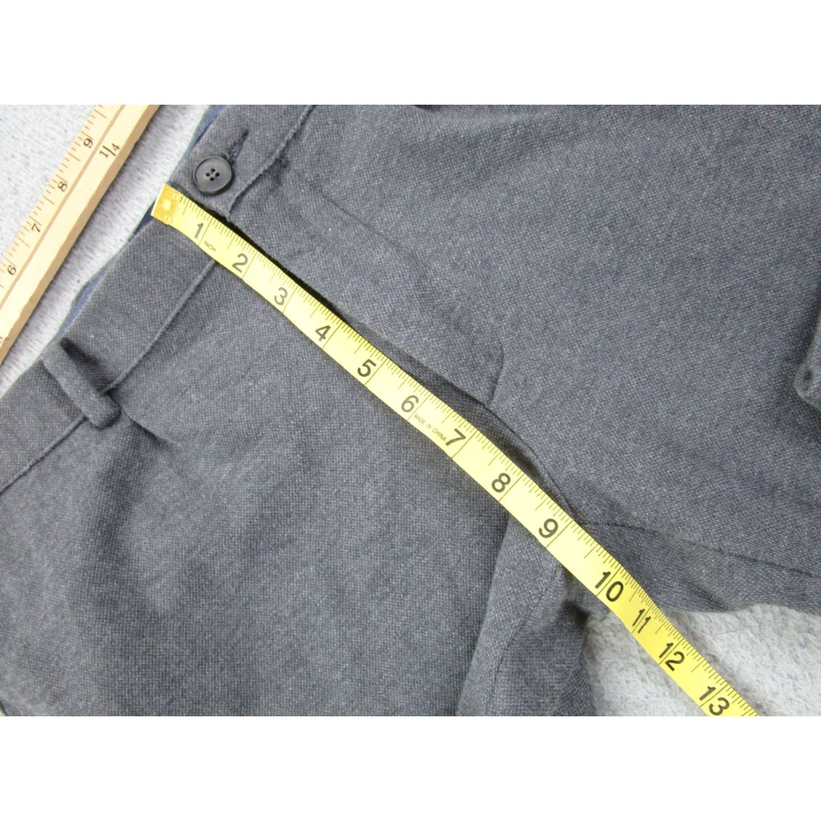 Harris Wharf London Harris Wharf London Pants Mens 36x28 Gray Preppy Academia Business Casual Dress Pants Straight Pockets IT 52 Vintage No Size US 36 / EU 52 - 5 Thumbnail