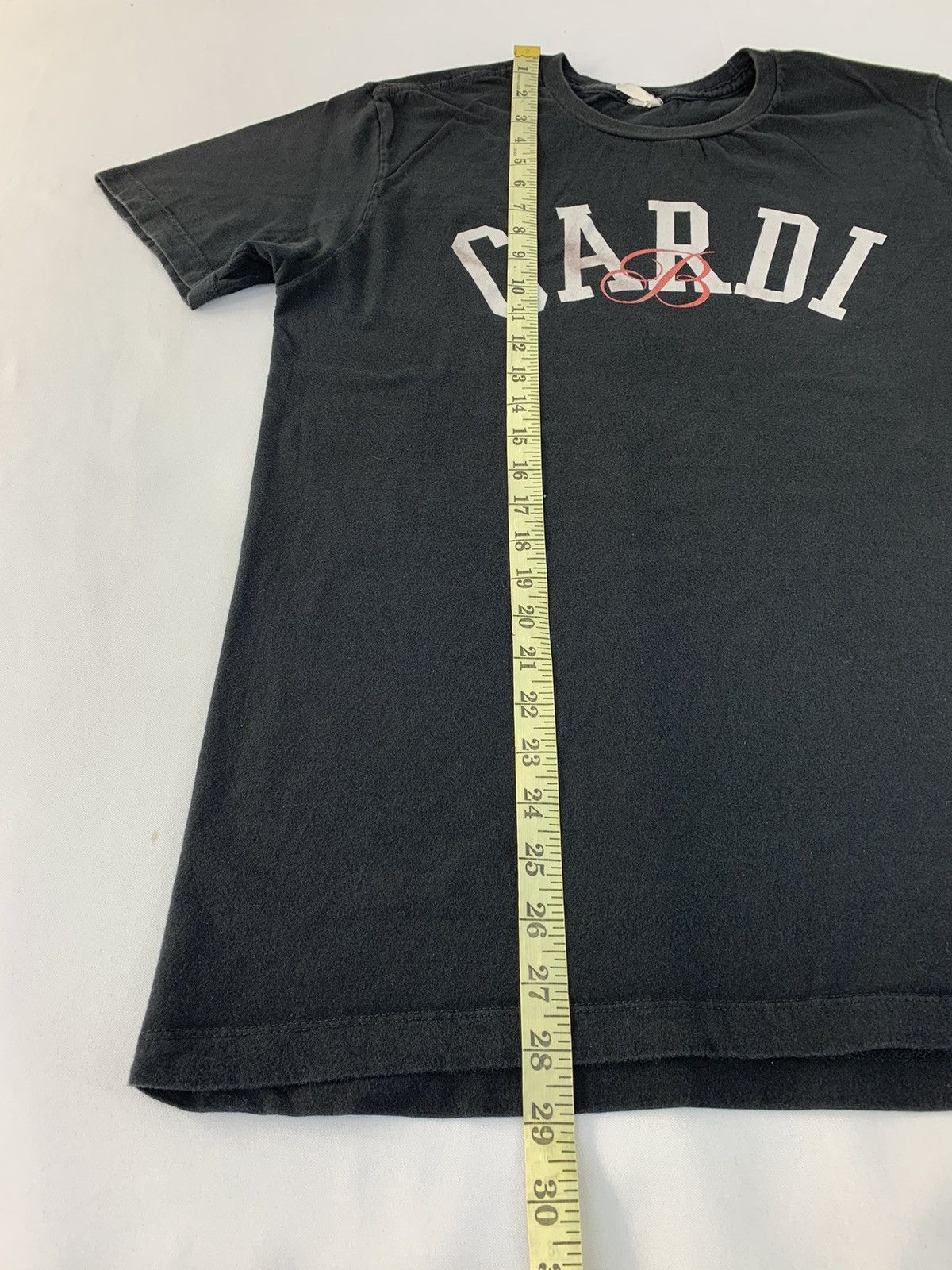Rap Tees Cardi B American Rapper Singer Spell Out Printed Tee Size US M / EU 48-50 / 2 - 8 Thumbnail