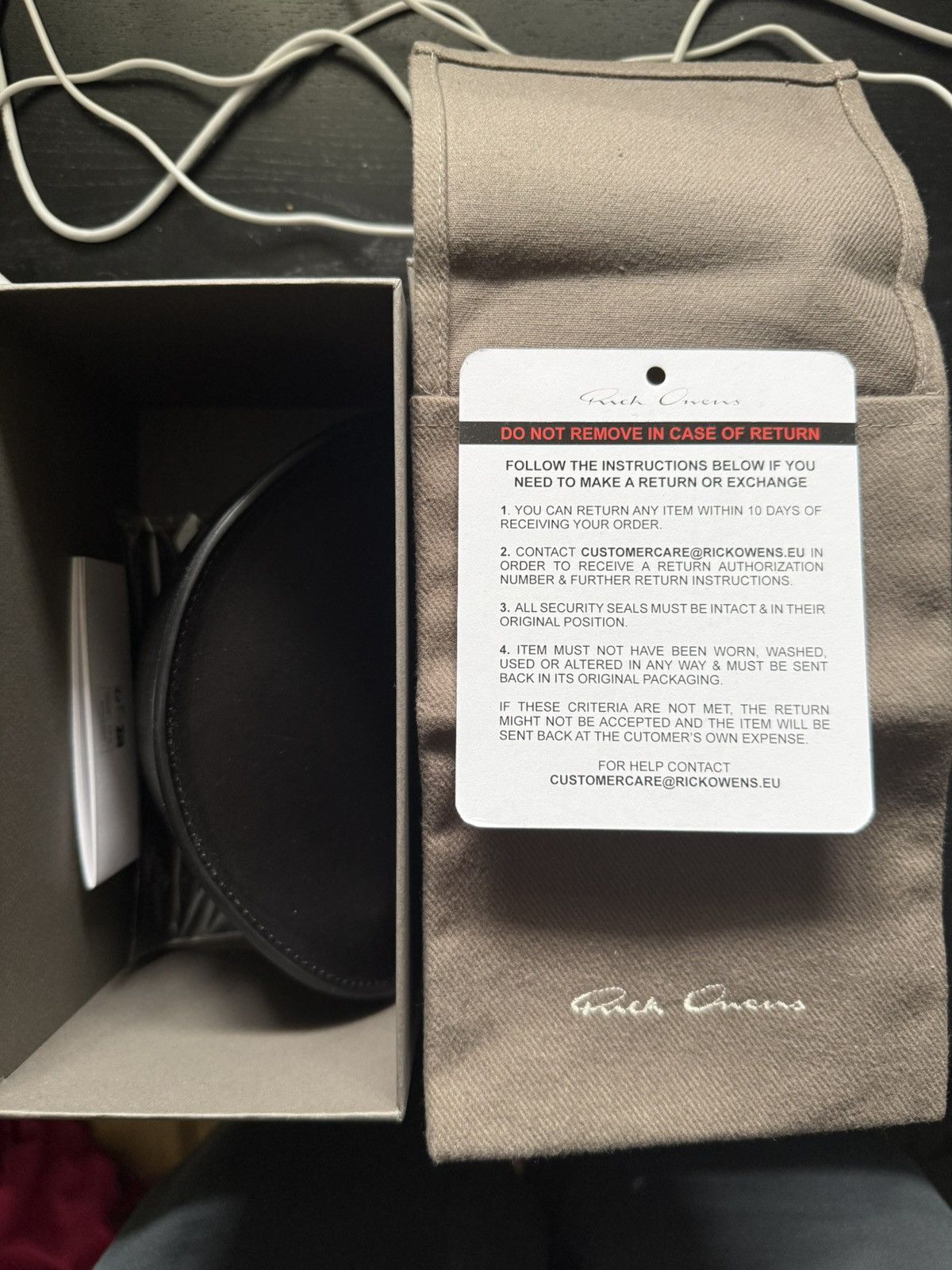 Rick Owens RYDER SUNGLASSES Size ONE SIZE - 5 Thumbnail