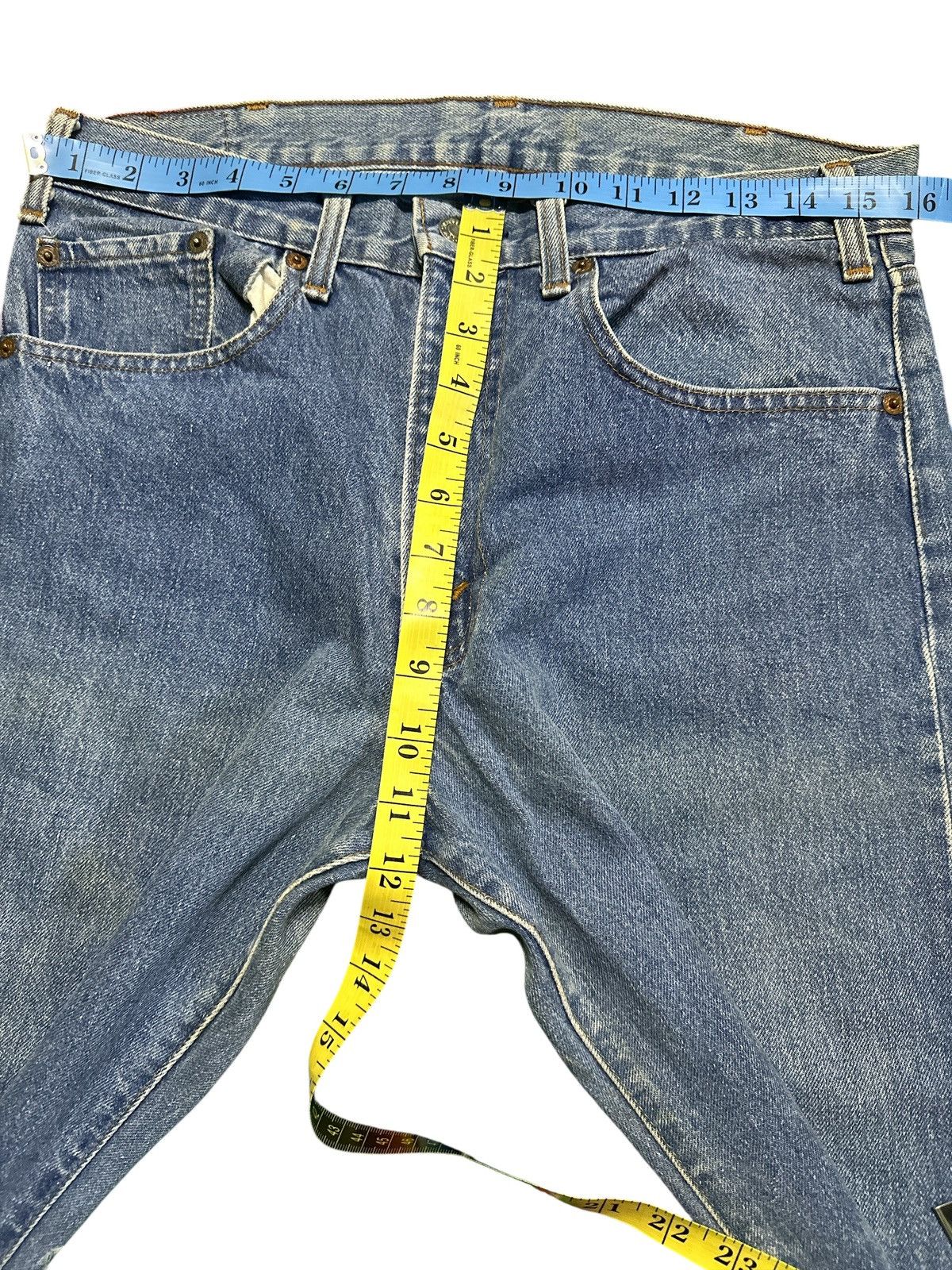 Levi's Vintage Levis 502 Blue Washed 32x41 . Size US 32 / EU 48 - 6 Thumbnail