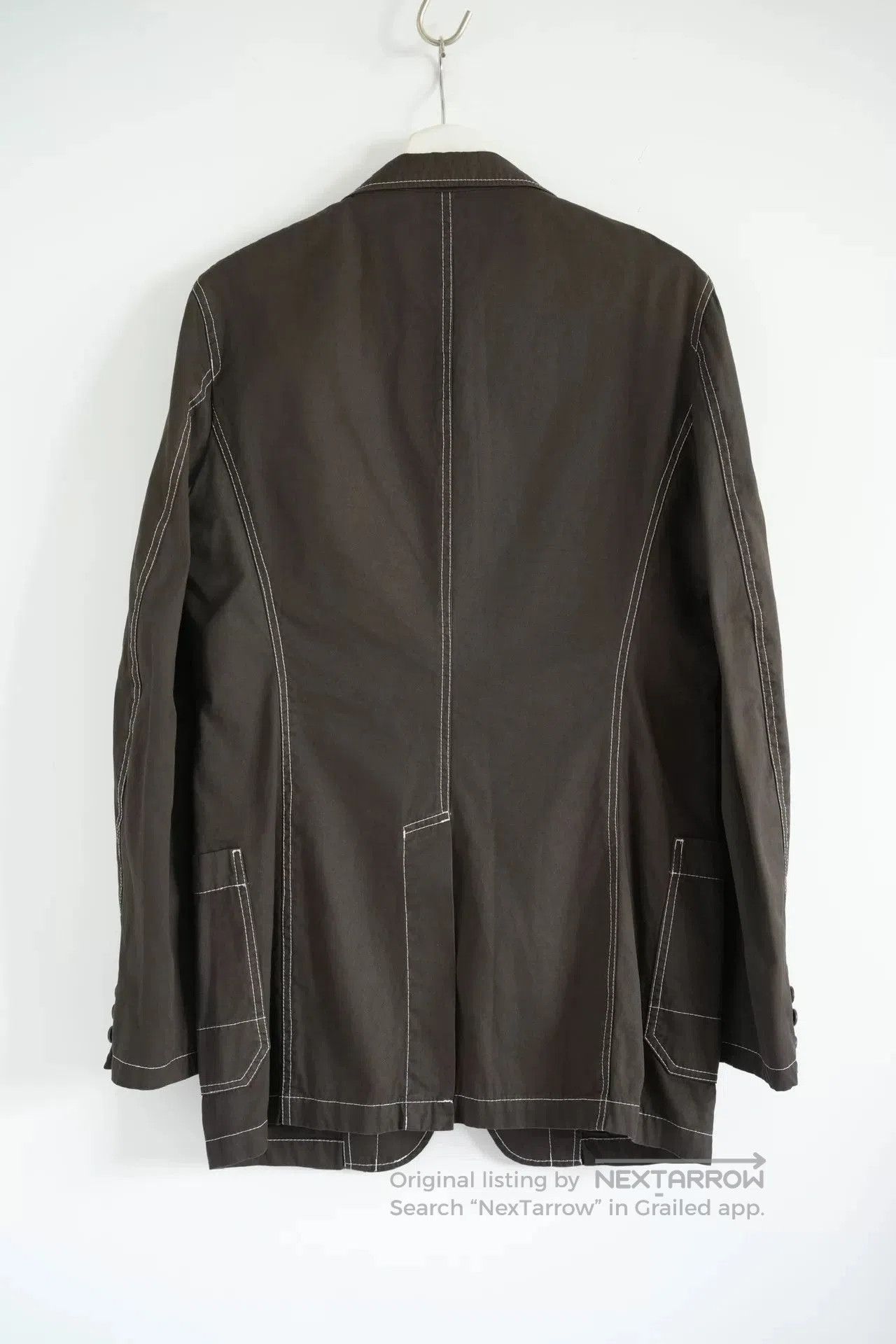Y's for Men yohji yamamoto men’s brown blazer coat. Size US M / EU 48-50 / 2 - 2 Thumbnail