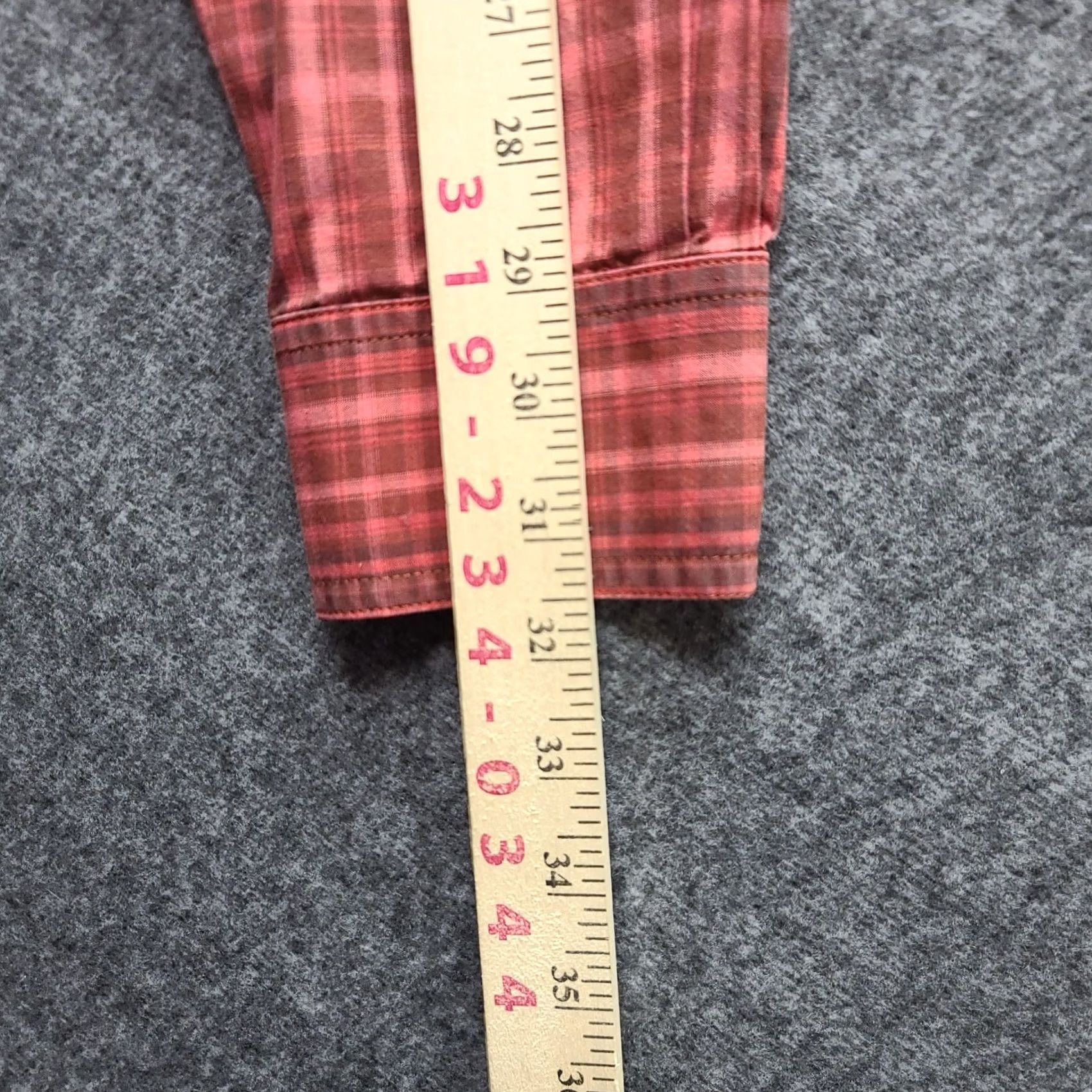 Ariat Ariat Pro Series Shirt Mens S Red Long Sleeve Button Down Collared Cowboy Western Plaid Size US S / EU 44-46 / 1 - 7 Thumbnail